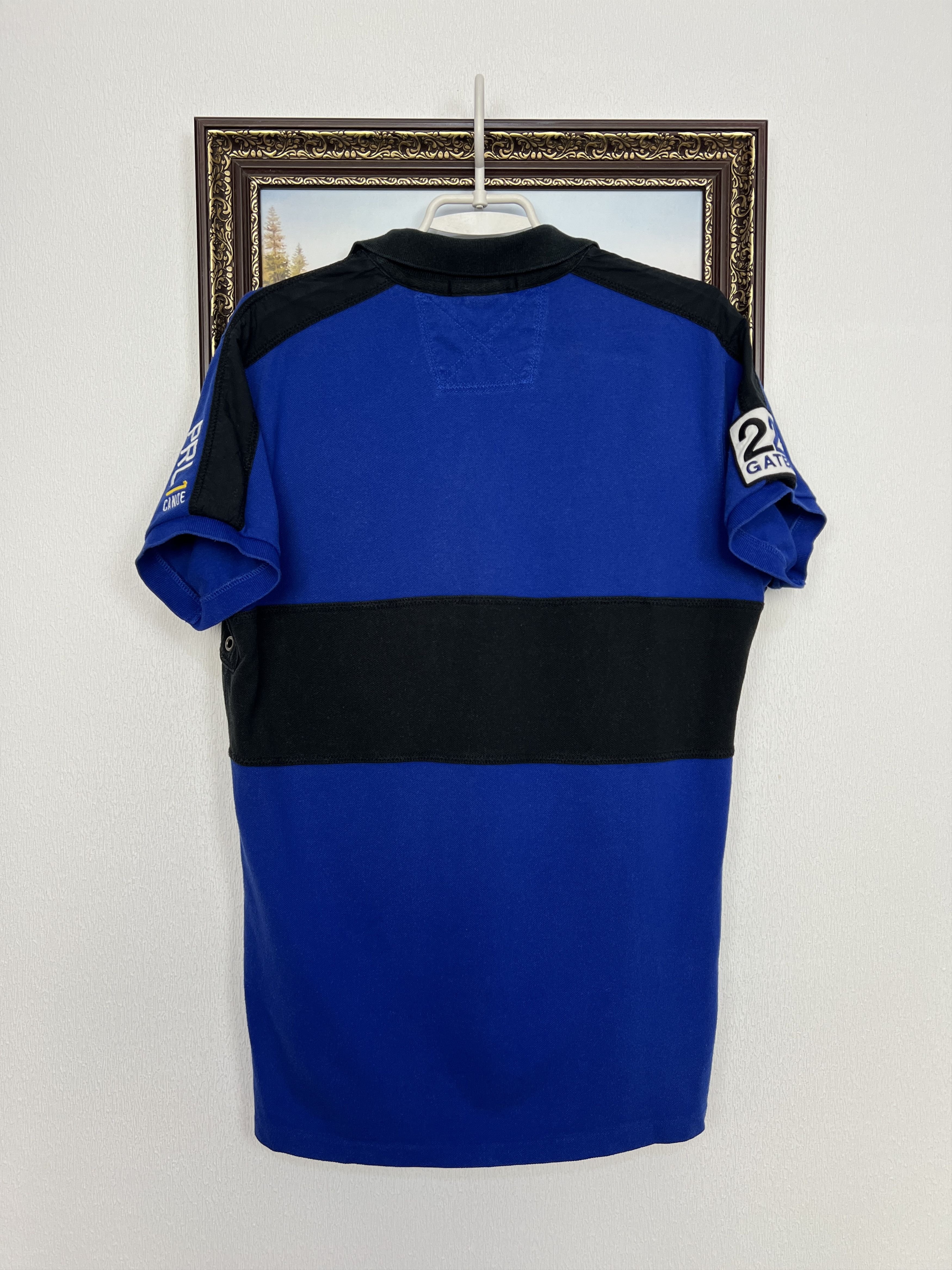 Polo Ralph Lauren Shirt Blue Rafting Guide Crest Logo Jersey Mens Size M Size US M / EU 48-50 / 2 - 10 Thumbnail