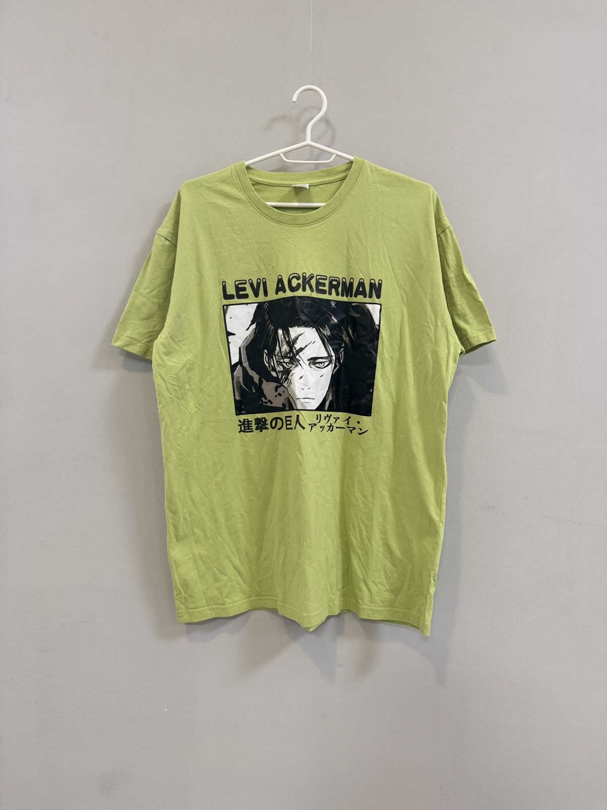 Anime × Japanese Brand Attact On Titan Levi Ackerman Anime Vintage Size US XL / EU 56 / 4 - 1 Thumbnail