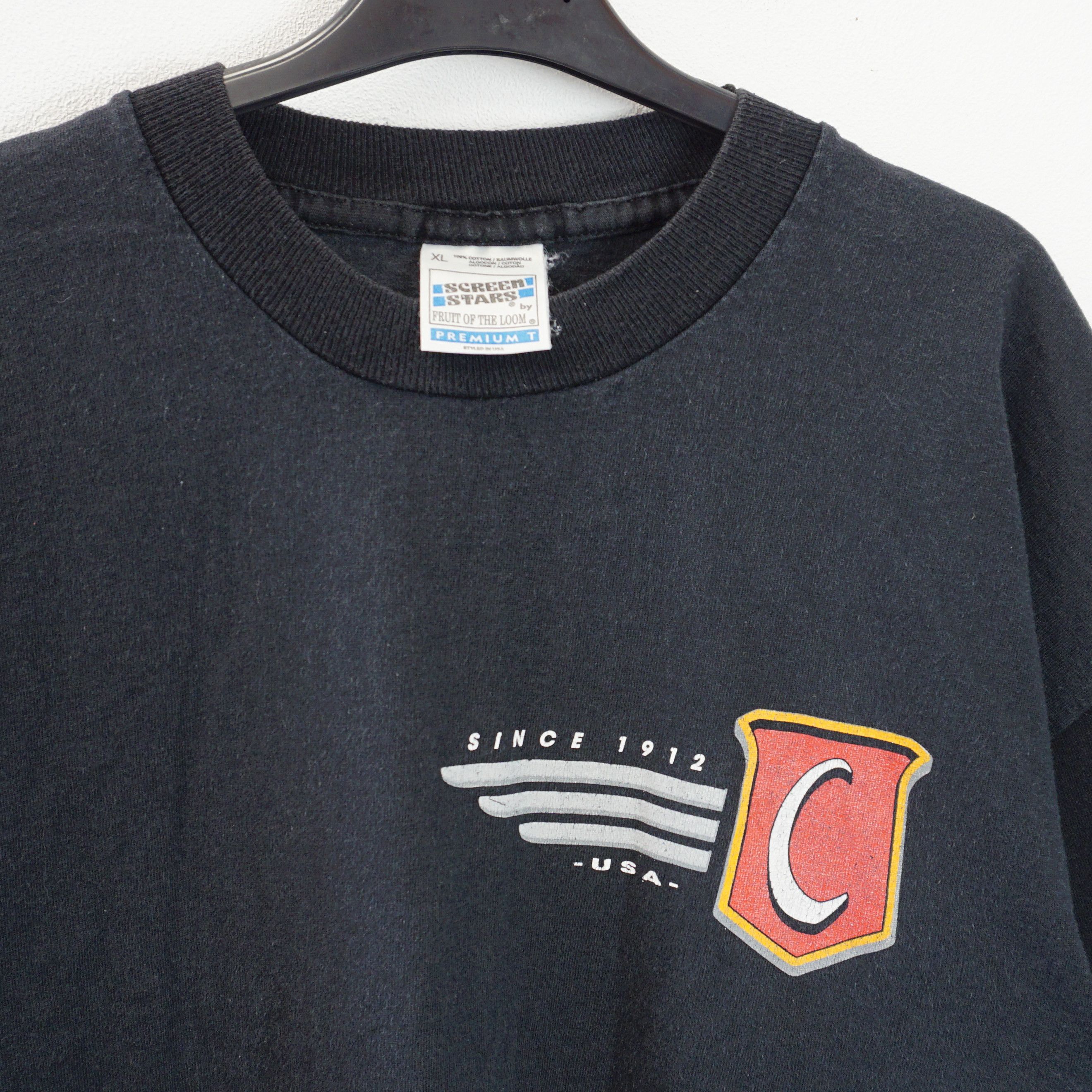 Fruit Of The Loom × Vintage 1990's Single Stitch USA Premium Graphic Tee Size US XL / EU 56 / 4 - 2 Thumbnail