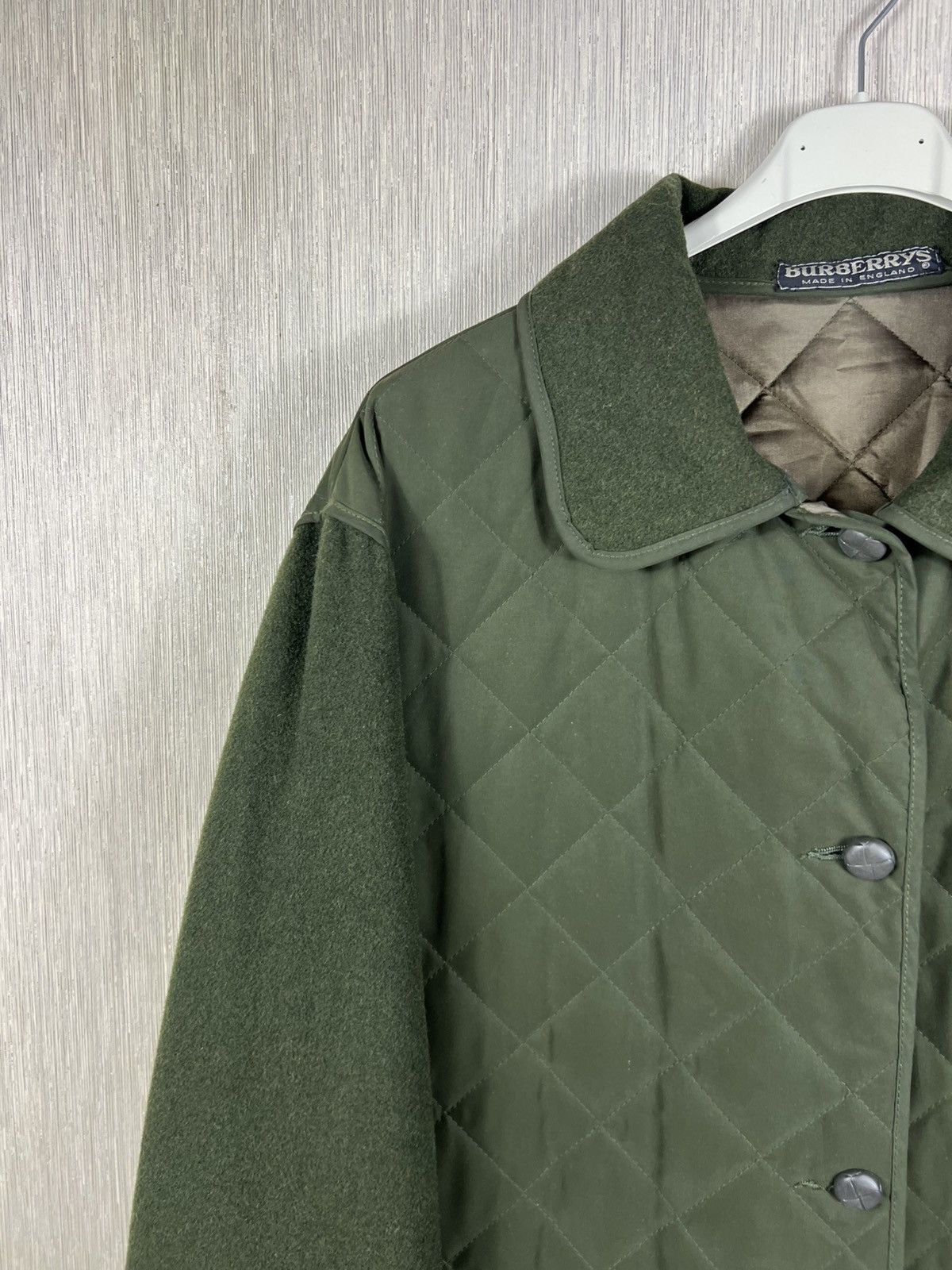 Burberry Vintage 90s Burberrys London quilted nylon coat parka jacket Size M / US 6-8 / IT 42-44 - 4 Thumbnail
