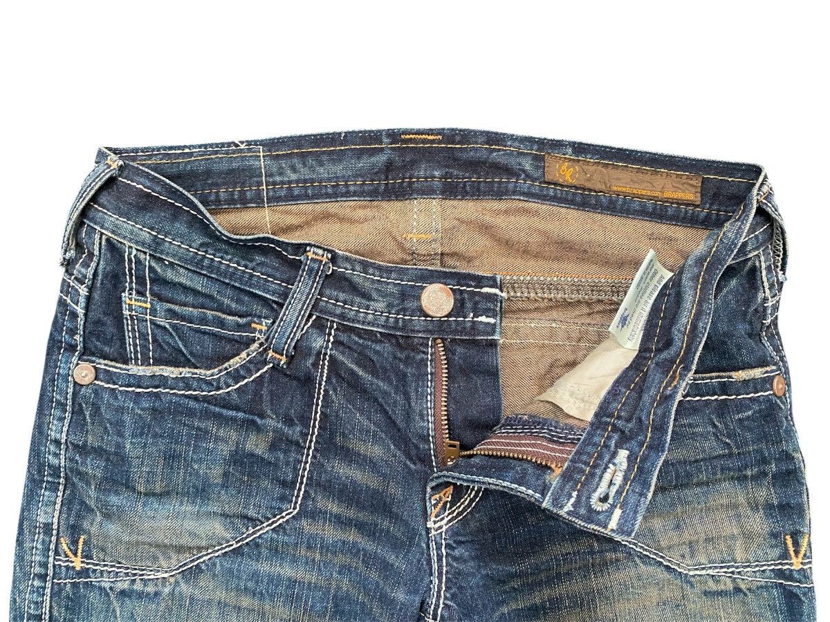 Japanese Brand Brappers Flared Denim Size US 30 / EU 46 - 5 Thumbnail