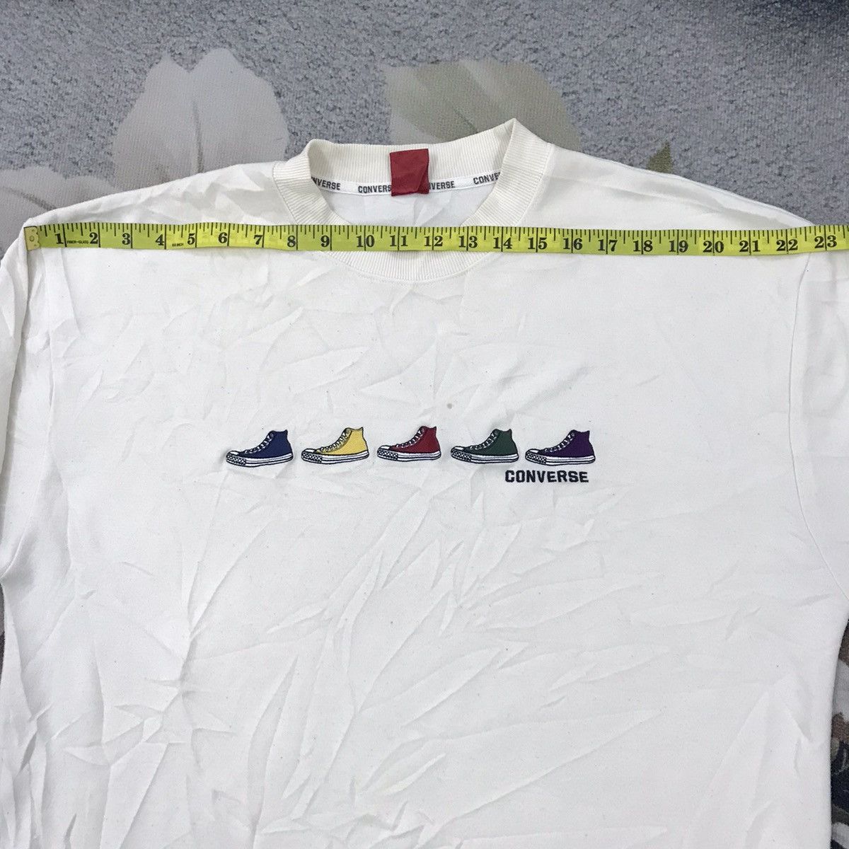 Converse Champion embroidery sweatshirt Size US L / EU 52-54 / 3 - 11 Thumbnail
