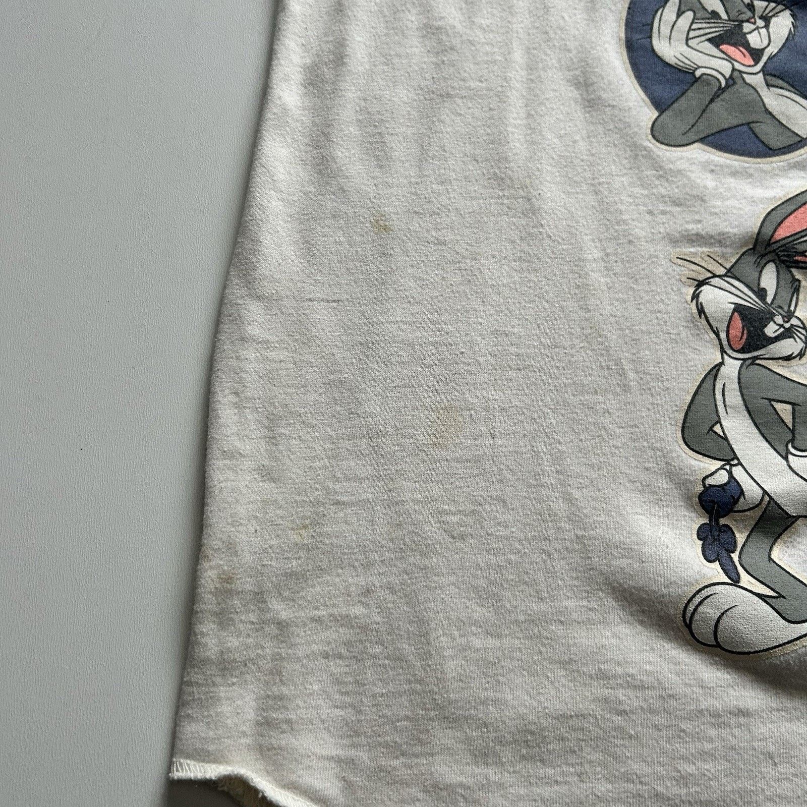 Vintage Vintage 90s Bugs Bunny Warner Bros Baseball Jersey Shirt 2XL Size US XXL / EU 58 / 5 - 4 Thumbnail