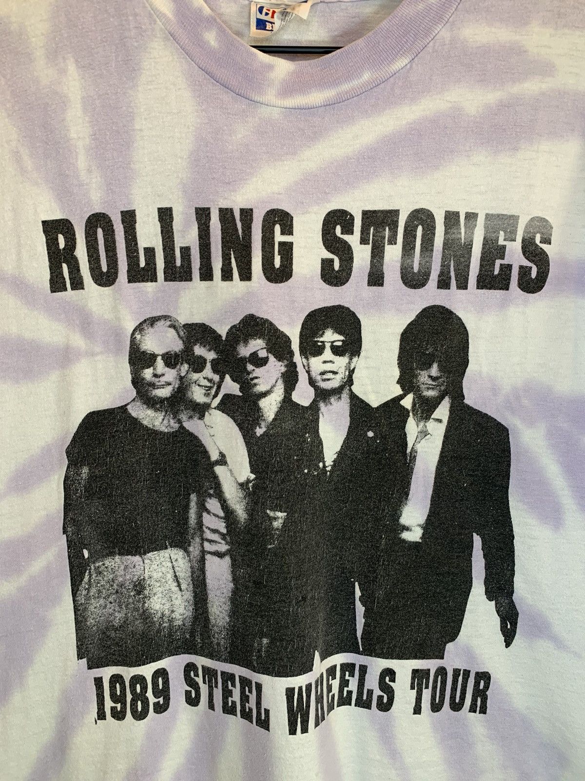RARE* Vintage 80's Rolling Stones Steel Wheels Tour T-Shirt