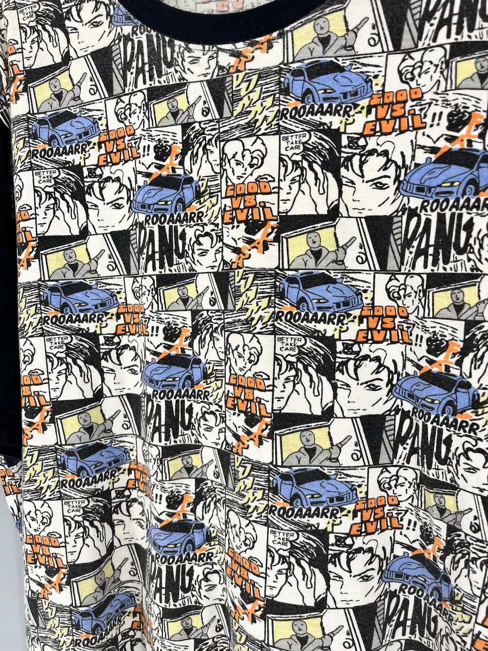 Vintage Vintage Pop Art Comics All Over Print T Shirt L Size US L / EU 52-54 / 3 - 7 Thumbnail
