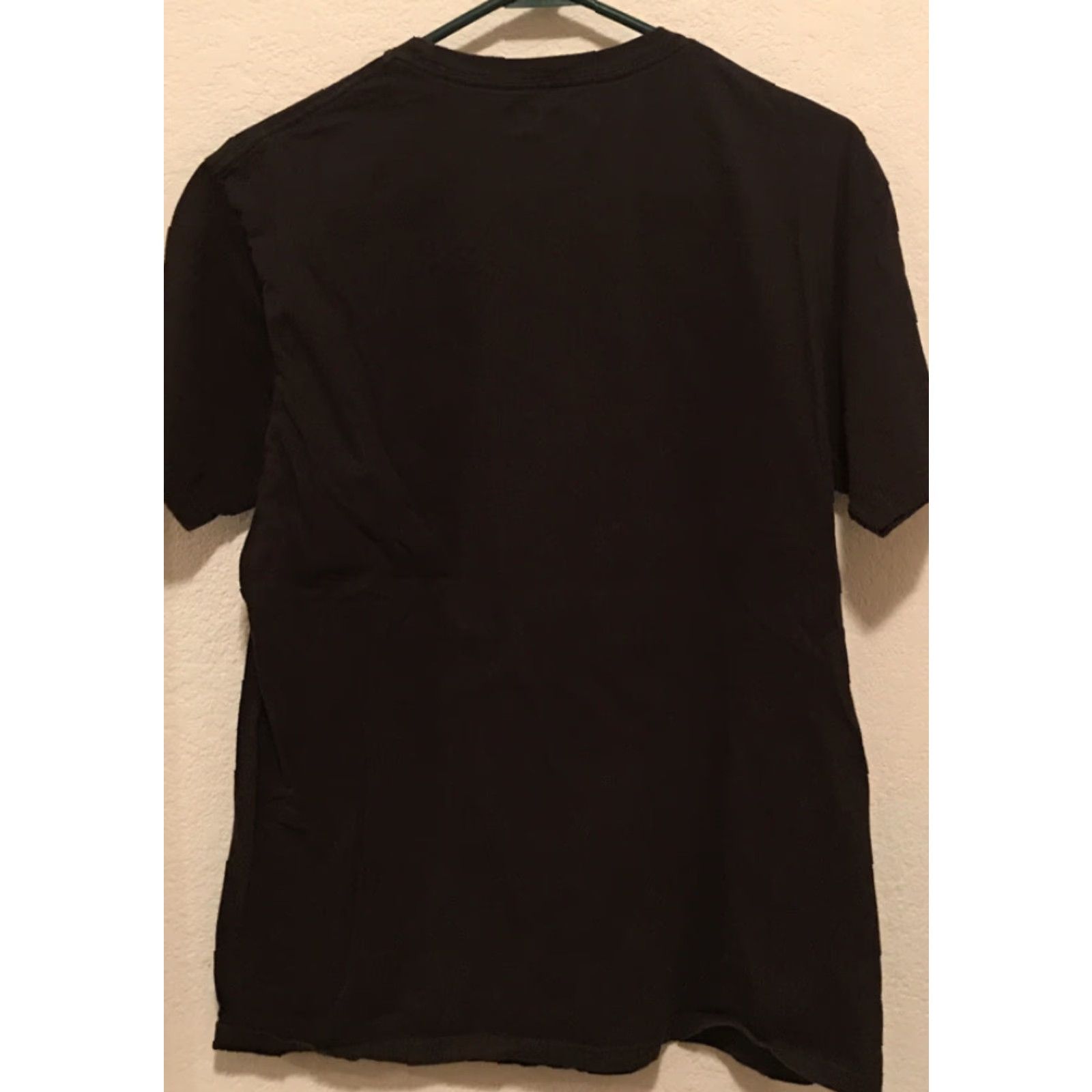 Logo 7 NEFF T-Shirt Black Cotton Short Sleeve Logo Tropical sz L Large Men Mens Size US L / EU 52-54 / 3 - 2 Thumbnail