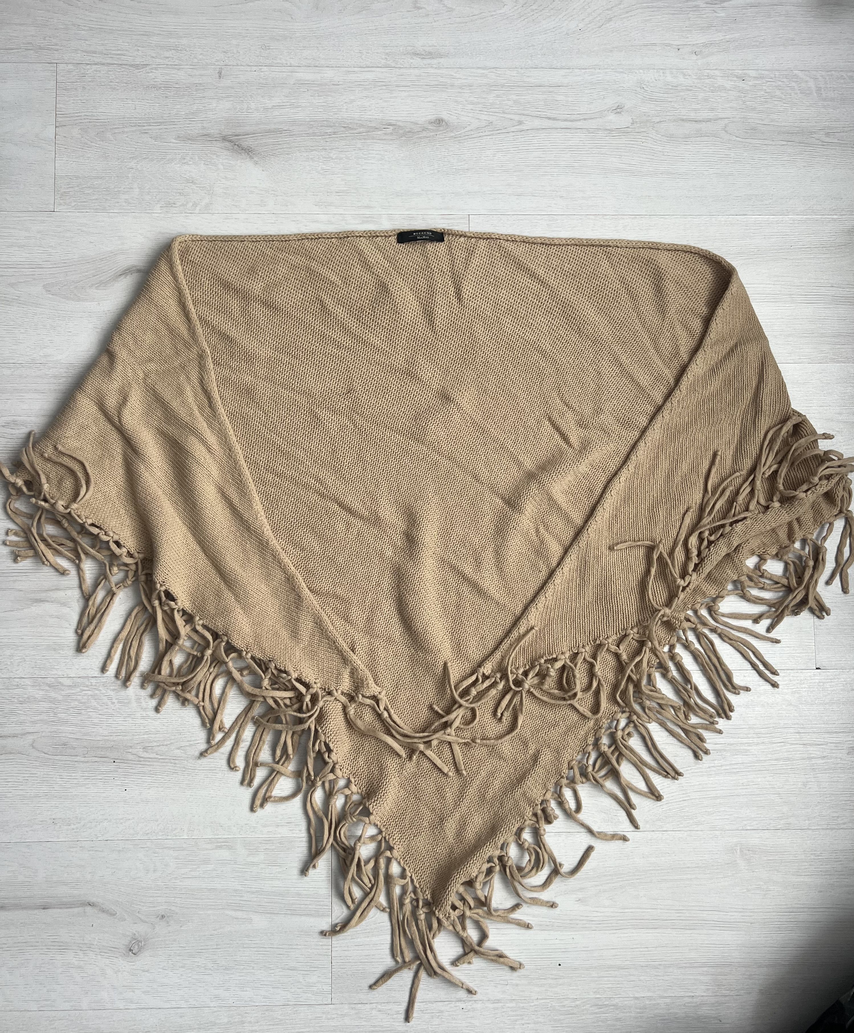 Vintage × Weekend Max Mara Weekend Max Mara Scarf Wool Size ONE SIZE - 4 Thumbnail