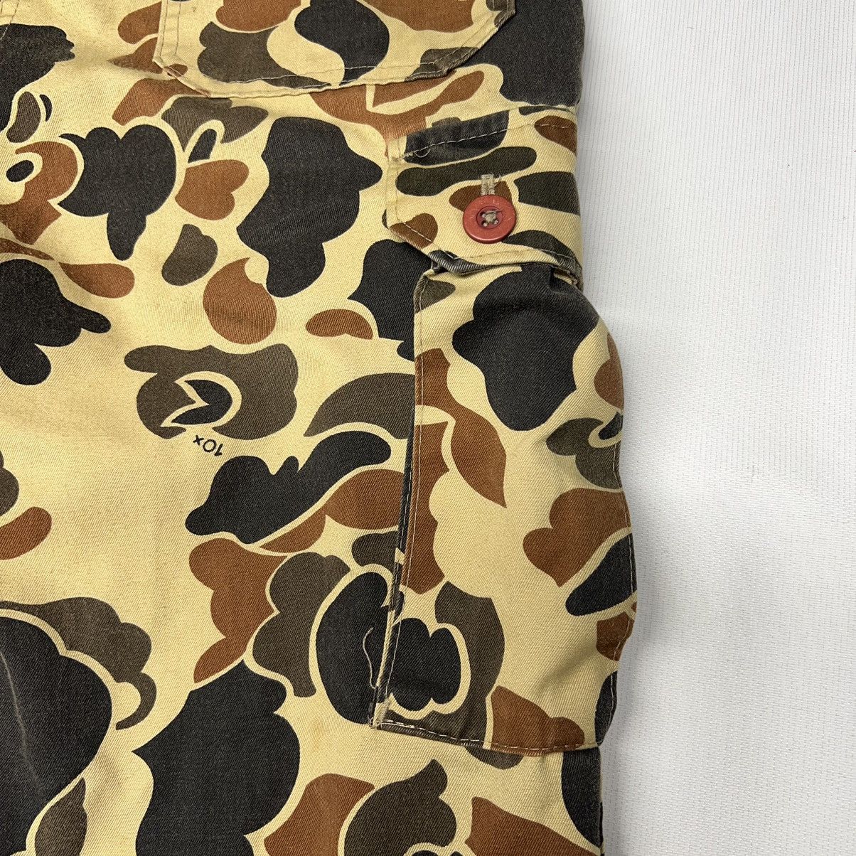 Vintage VTG 10X Cargo Pants Medium Duck Camo Brown Pocket Hunting Size US 32 / EU 48 - 12 Thumbnail