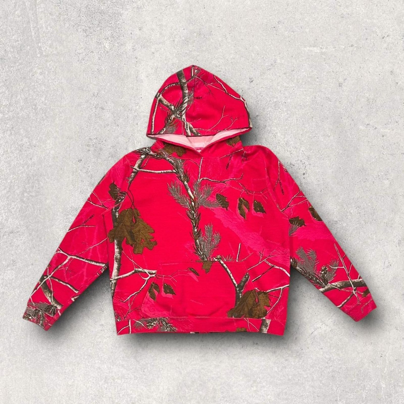 Realtree RealTree Hot Pink Women’s Camo Pullover Hoodie Size M / US 6-8 / IT 42-44 - 1 Thumbnail