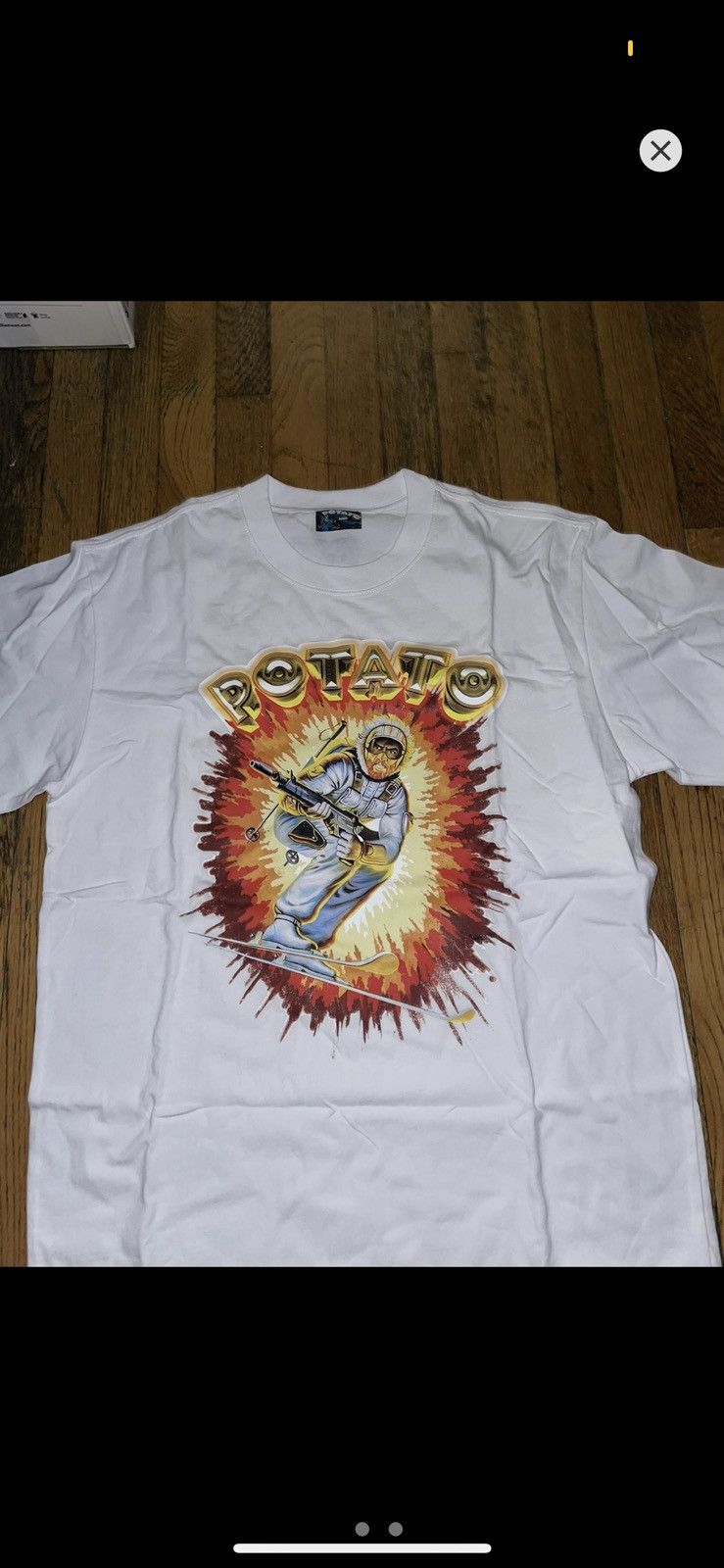 Imran Potato White Imran potato tee Size US L / EU 52-54 / 3 - 1 Thumbnail
