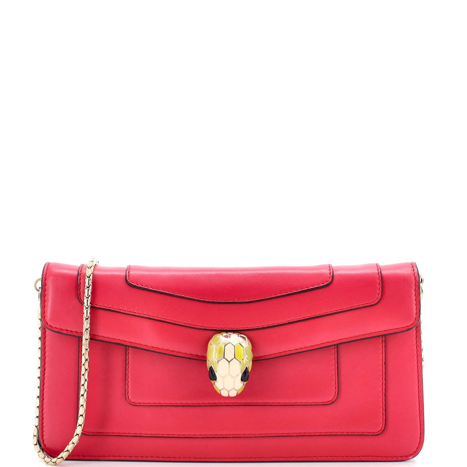 Bvlgari Serpenti Forever Chain Clutch Size ONE SIZE - 1 Thumbnail