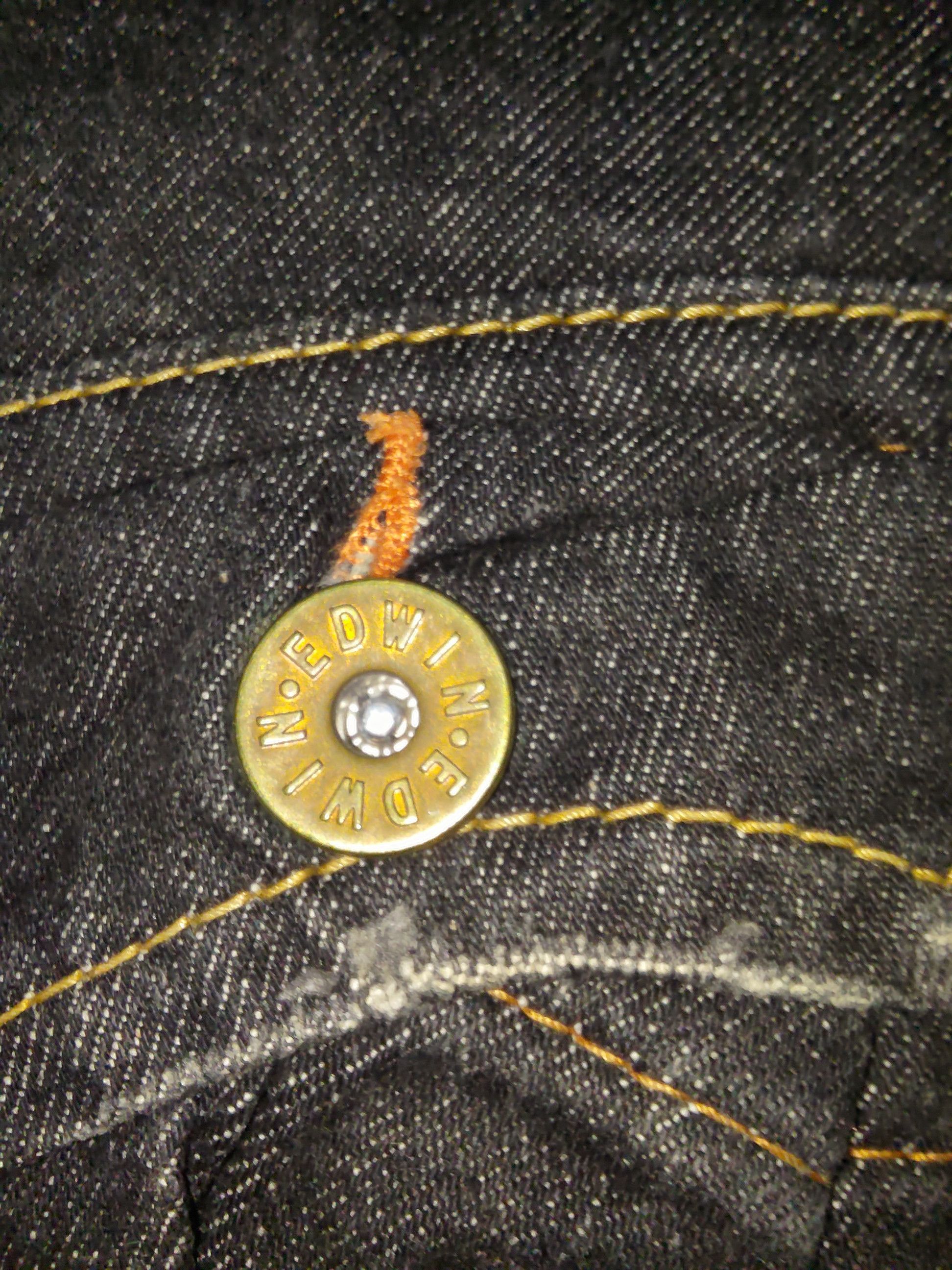 Edwin EDWIN CARGO POCKET BOOTCUT DENIM PANTS Size US 33 - 9 Thumbnail