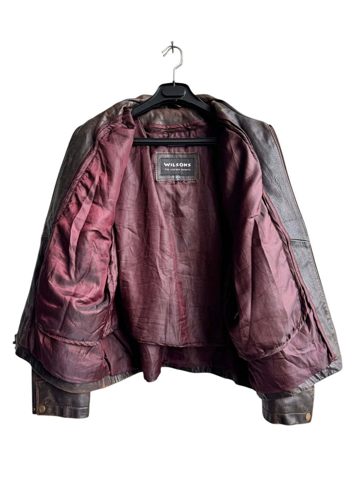Wilsons Leather Vintage Wilsons Leather Jacket Size US XL / EU 56 / 4 - 3 Thumbnail