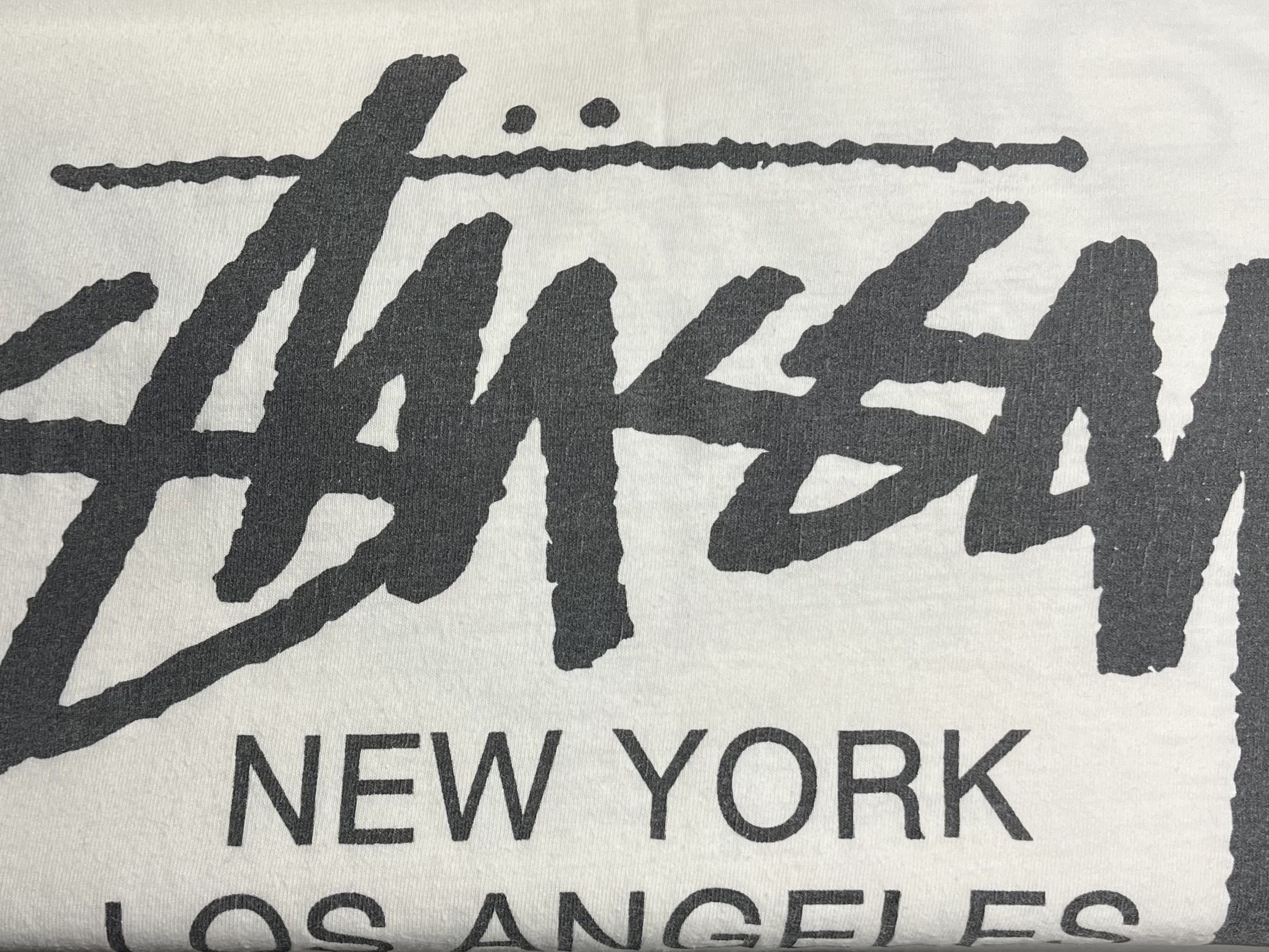 Stussy Vintage Stussy Tour Graffiti Y2K Big Logo T Shirt 2000’s Size US XL / EU 56 / 4 - 20 Thumbnail
