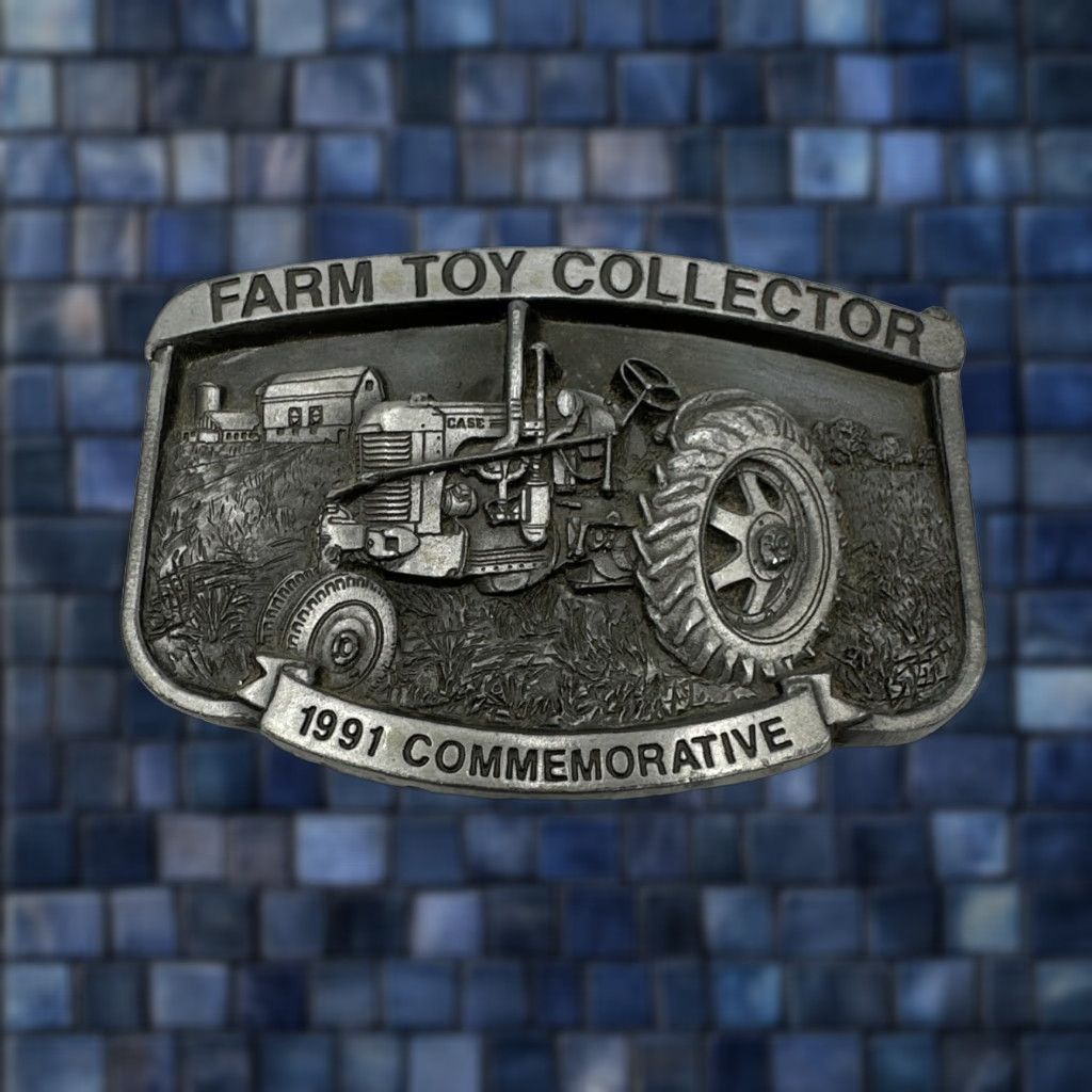 Vintage VINTAGE 1991 John Deere Farm Toy Collector Commemorative Belt Buckle #41 Of 500 Size ONE SIZE - 1 Thumbnail