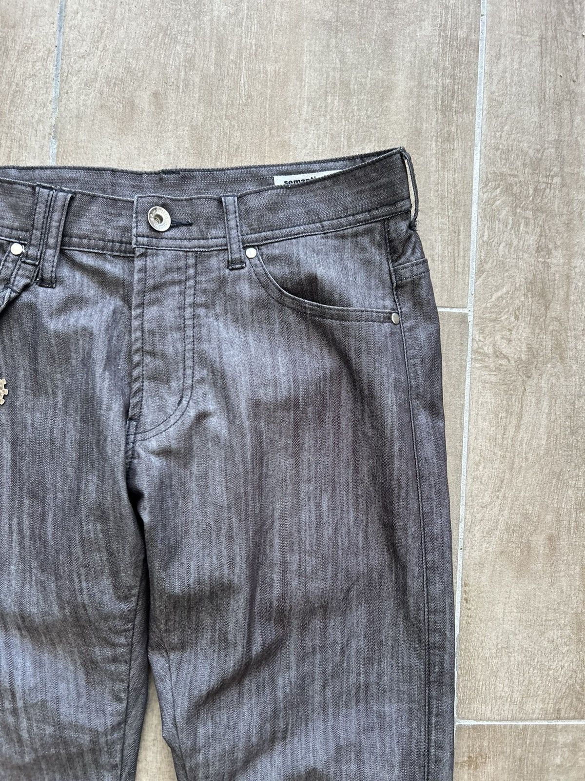 semanticdesign Semantic design glitter wash grey pants Size US 30 / EU 46 - 3 Thumbnail
