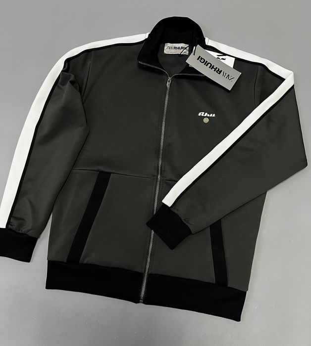 Zara RHUDE x Zara NEW Zip Up Sweatshirt Rhuigi Grailed