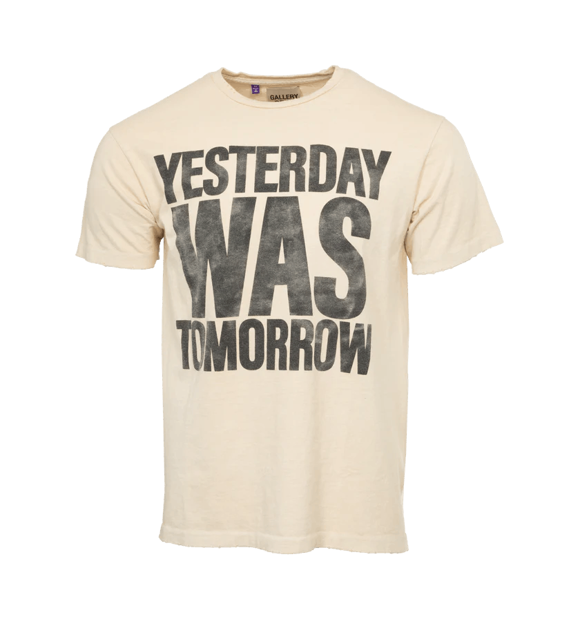 Gallery Dept. o1h1sh10624 Today Tee in Antique White Size US M / EU 48-50 / 2 - 1 Thumbnail
