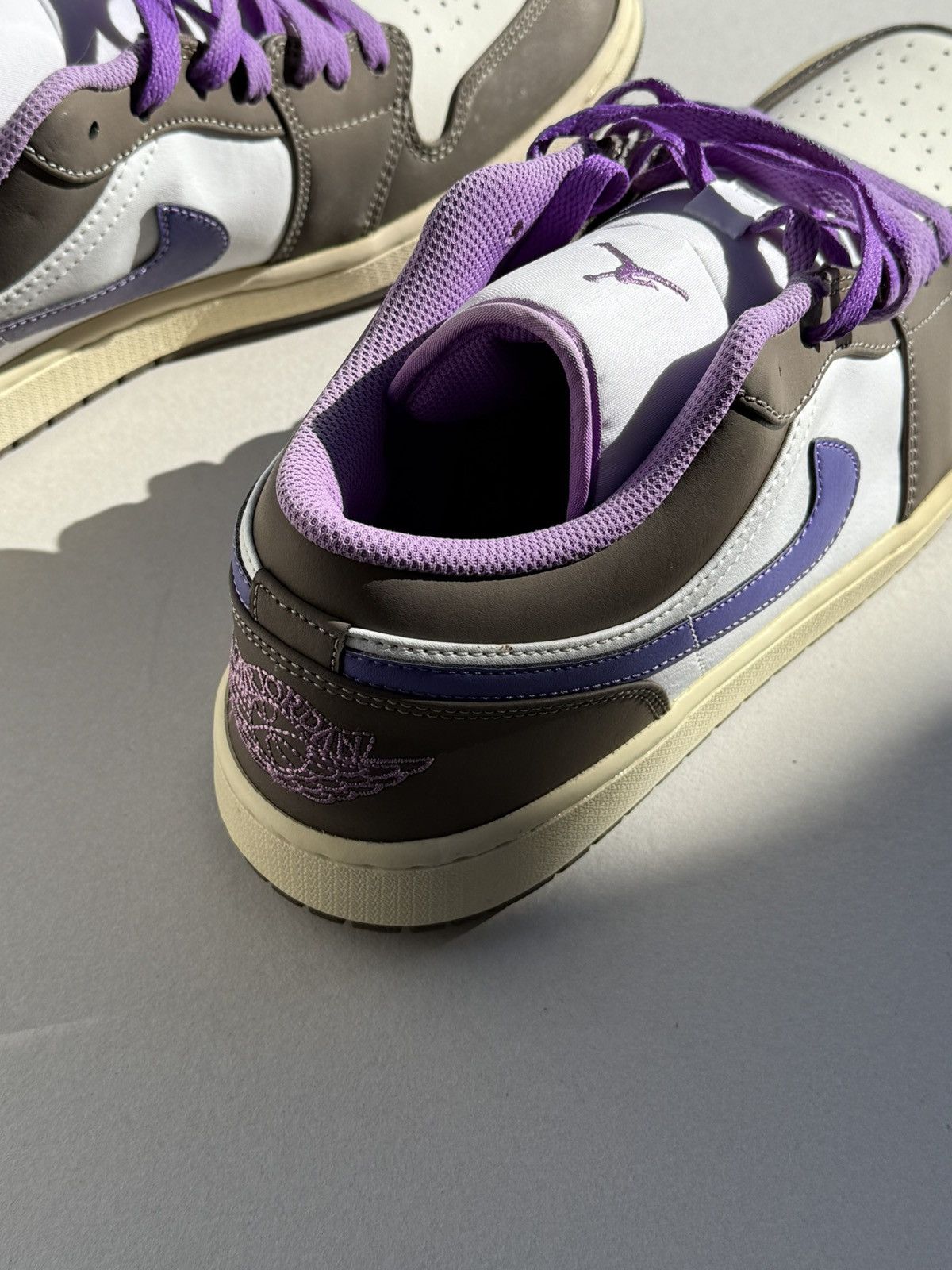 Jordan Brand (new+box) Custom Air Jordan 1 Low Men Sz 12 US (sun-dried) Size US 12 / EU 45 - 6 Thumbnail