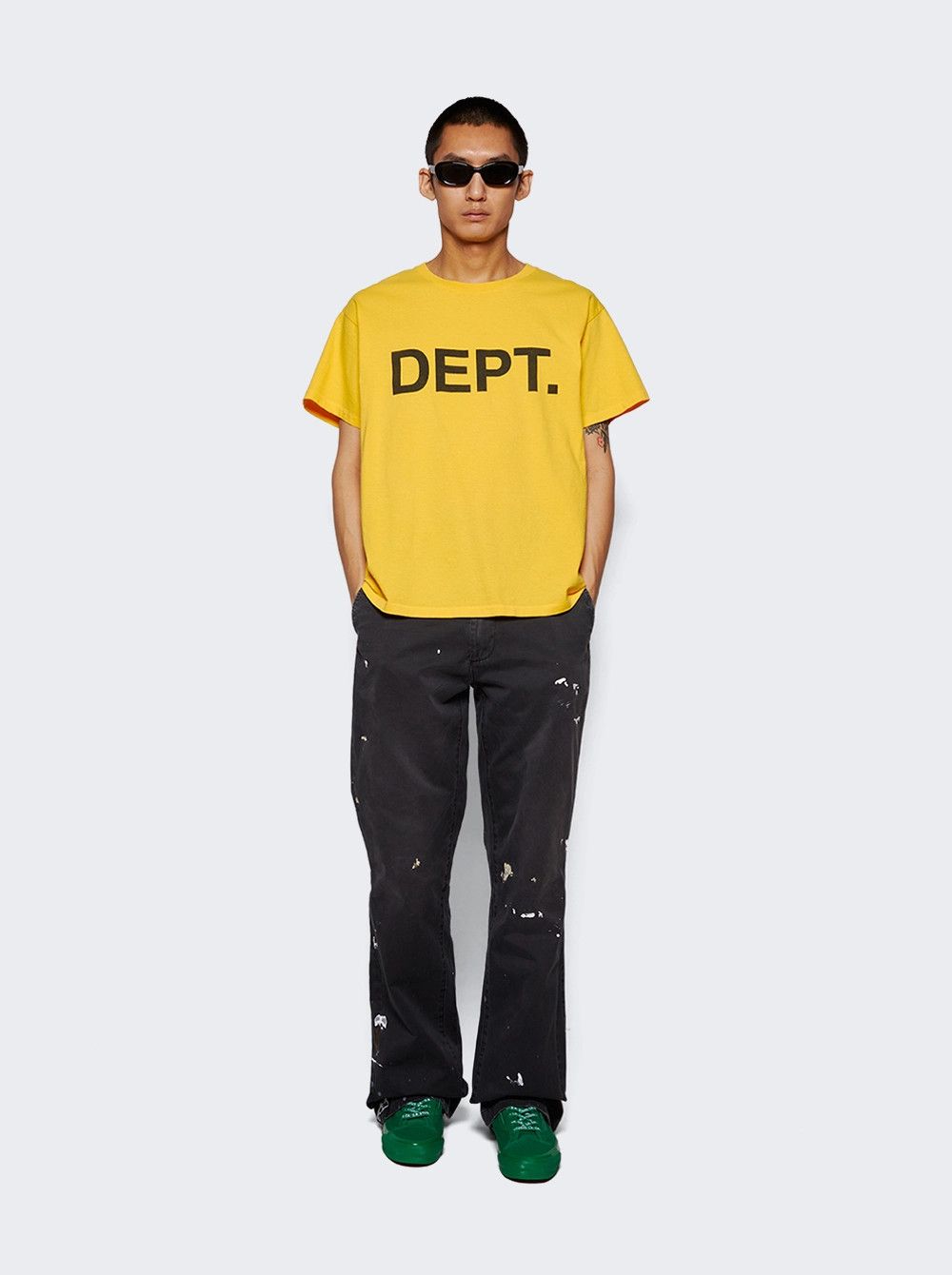 Gallery Dept. o1gr1nt0426 Dept. Standard T-Shirt in Yellow Size US XL / EU 56 / 4 - 2 Thumbnail