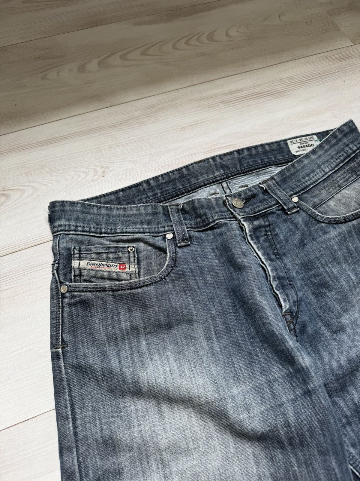 Diesel Diesel made in Italy denim shorts streetwear designer style Size US 33 - 4 Thumbnail
