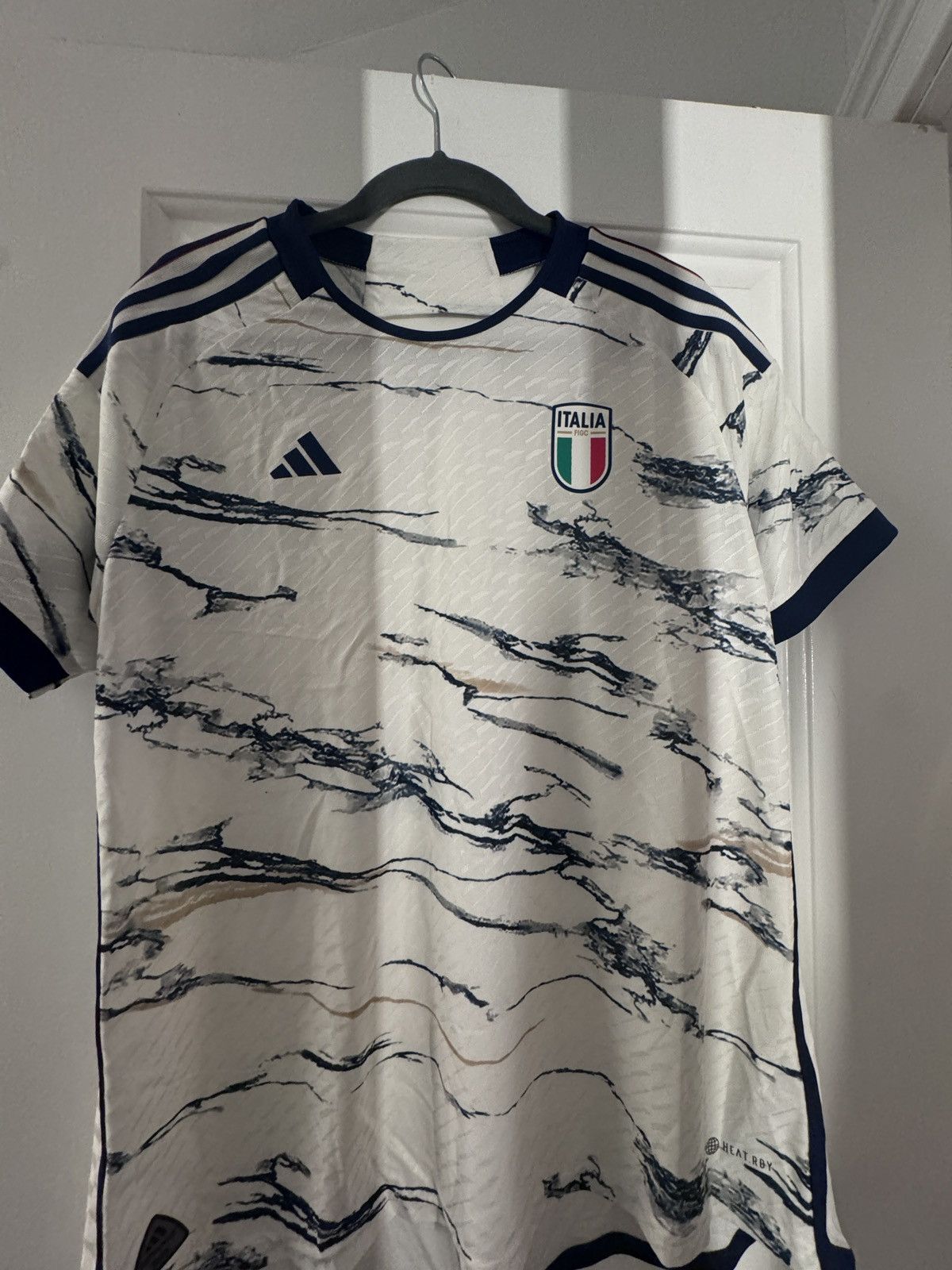 Adidas Italy National Team adidas 2023 Away Authentic Size US XL / EU 56 / 4 - 1 Thumbnail
