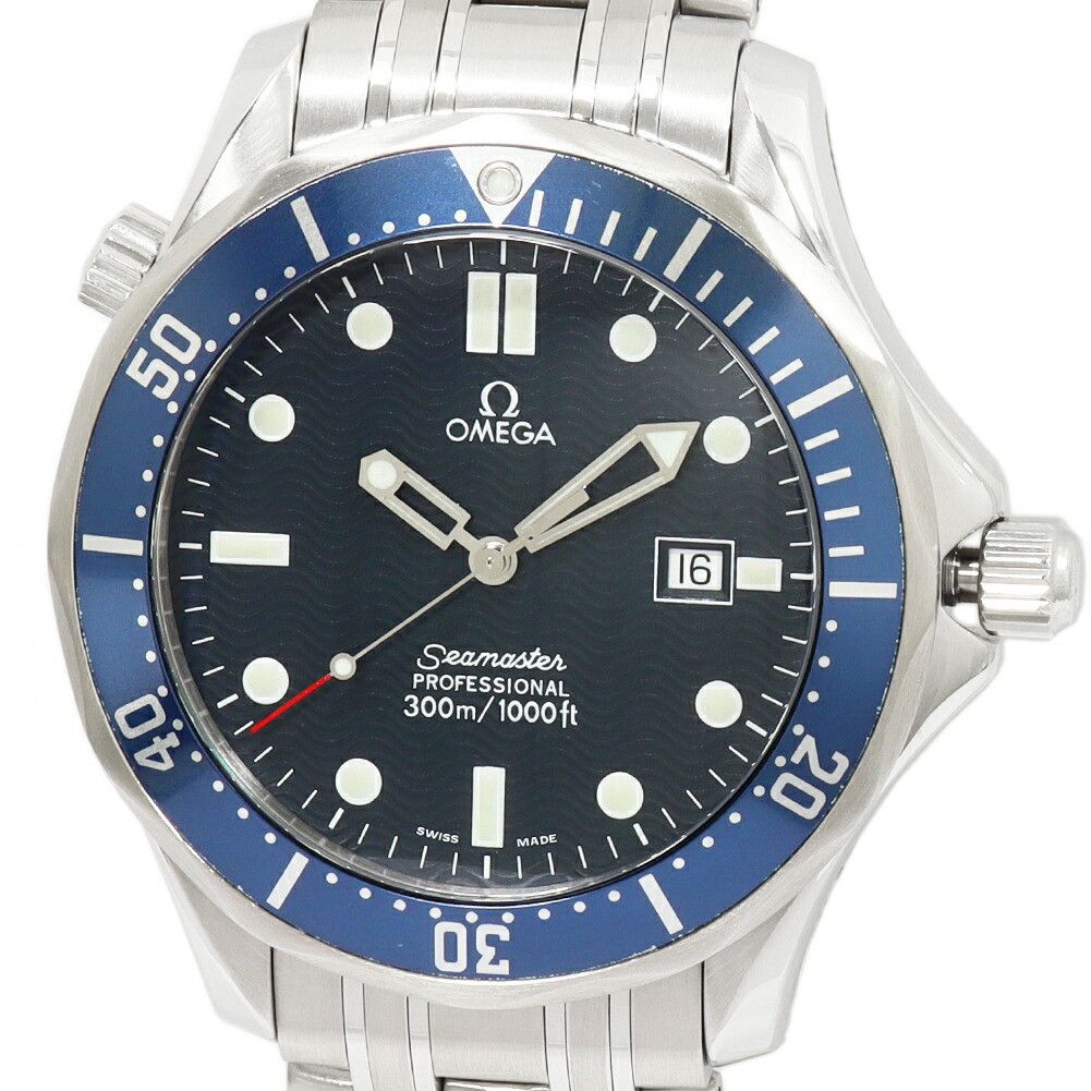 Omega Omega Omega Seamaster 300m Professional Stainless Steel Watch Metal Quartz 2541.80 DUTY FREE for USA Size ONE SIZE - 1 Thumbnail