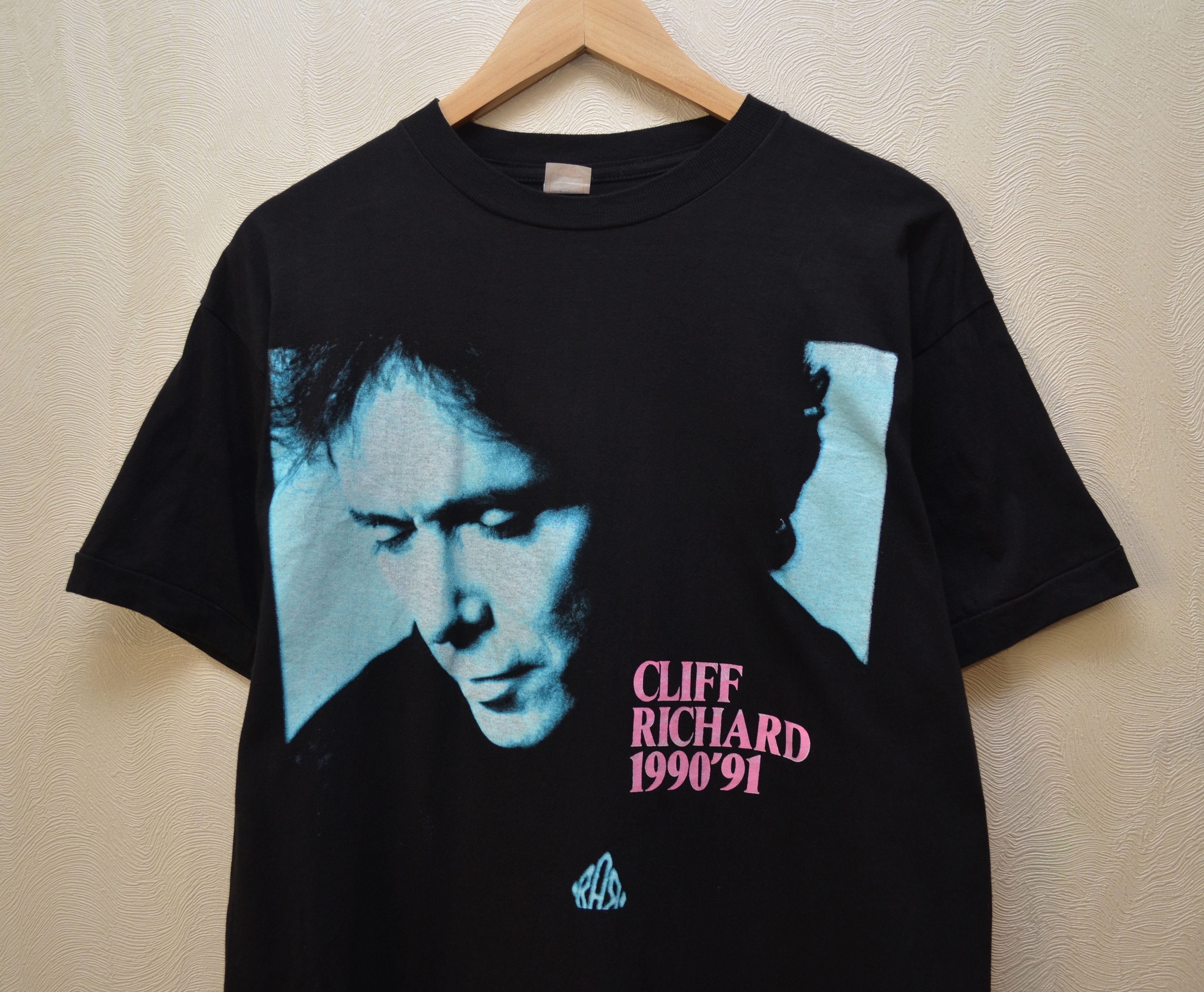 Band Tees × Vintage Vintage Cliff Richard From A Distance Tour 1990-91 T Shirt Size US M / EU 48-50 / 2 - 2 Thumbnail