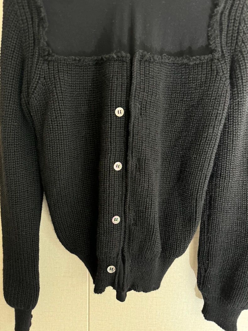 Comme des Garcons Comme Des Garcons Knitted sweater with different materials Size S / US 4 / IT 40 - 4 Thumbnail
