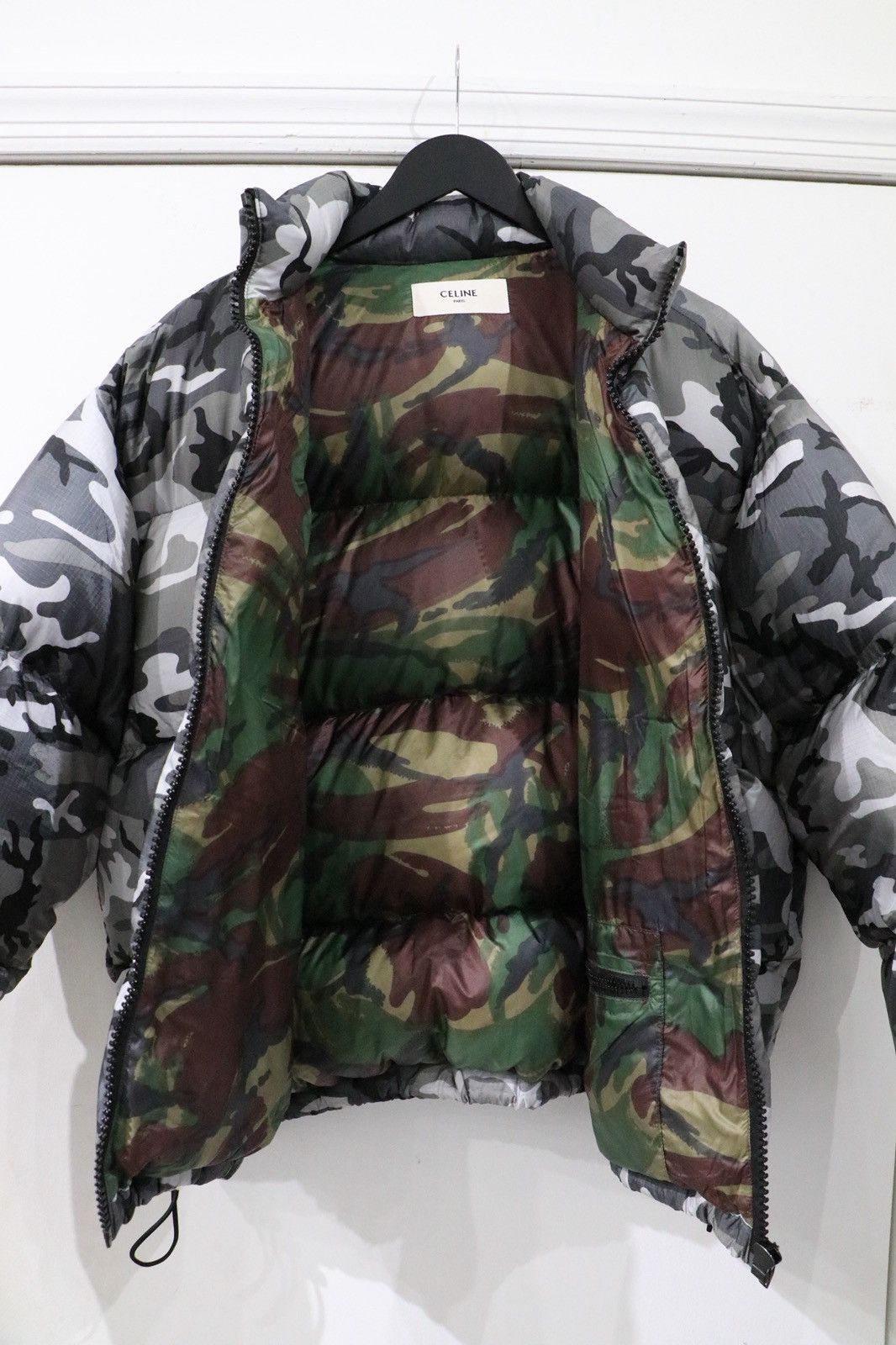 Celine Celine by Hedi Slimane Camouflage Down Puffer Jacket Size 48 Size US M / EU 48-50 / 2 - 5 Thumbnail