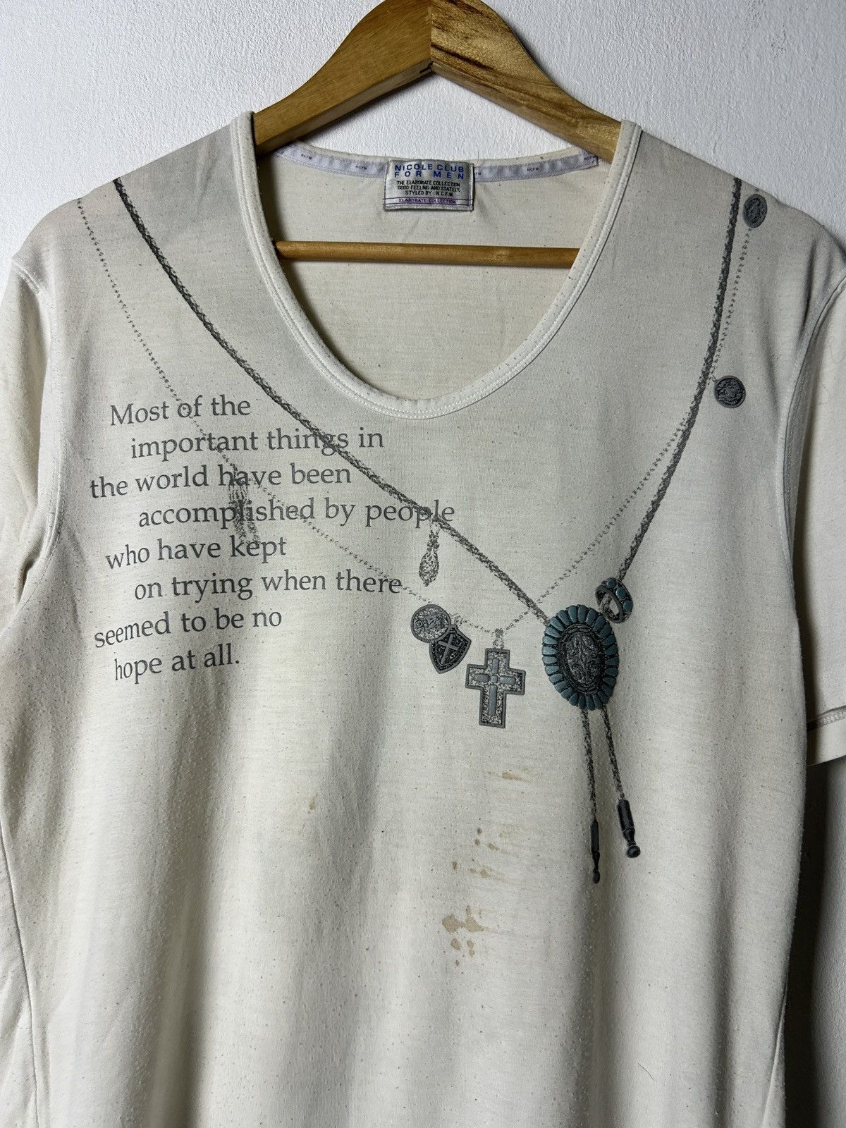 If Six Was Nine Nicole club necklace cross punk grunge number nine inspired Size US M / EU 48-50 / 2 - 2 Thumbnail