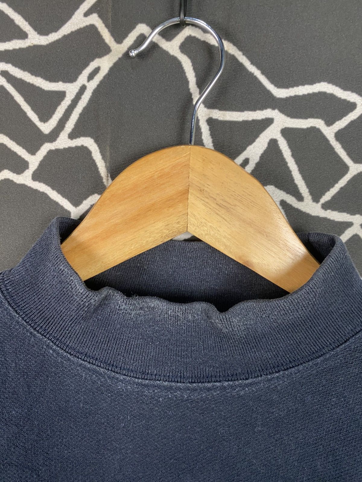 Burberry Vintage Burberry Golf Mock Neck Long Sleeve Embroidery Logo Size US M / EU 48-50 / 2 - 13 Thumbnail