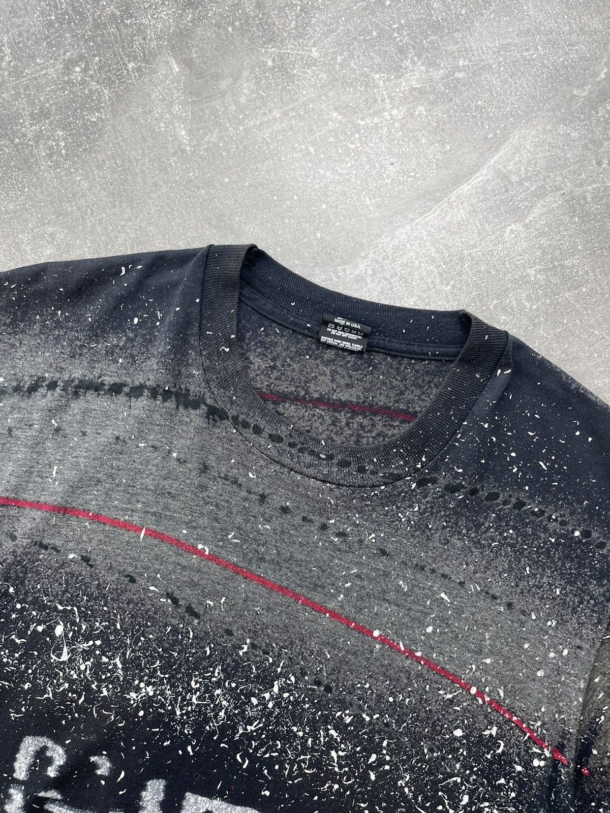 Other Vintage Surf Wave T-Shirt Screen Stars Best Splatter Grung Size US L / EU 52-54 / 3 - 4 Thumbnail
