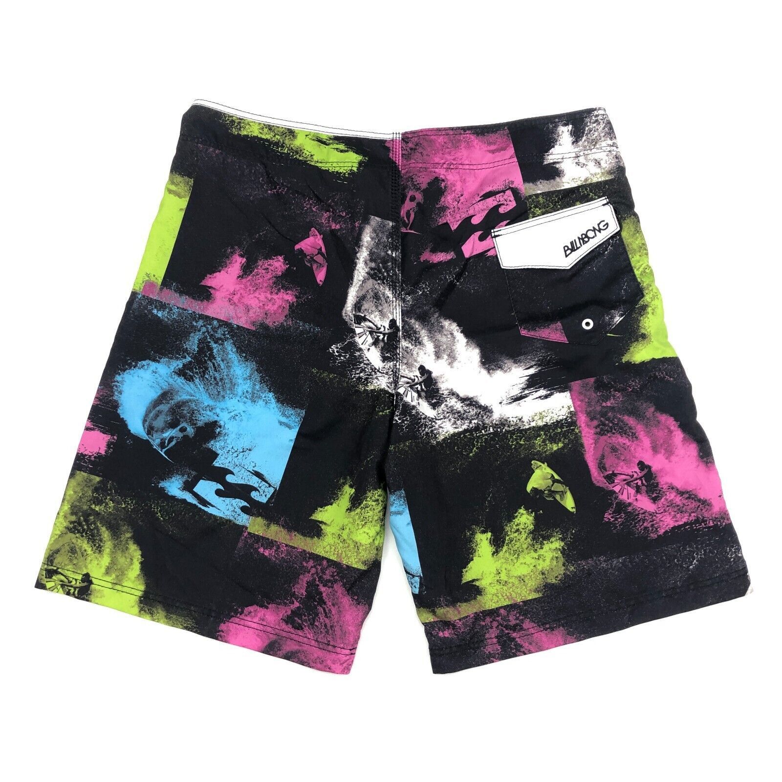 Billabong Billabong Pop Art Surfing Swim Trunks Shorts Size 38 Mens B3 Size US 38 / EU 54 - 4 Thumbnail