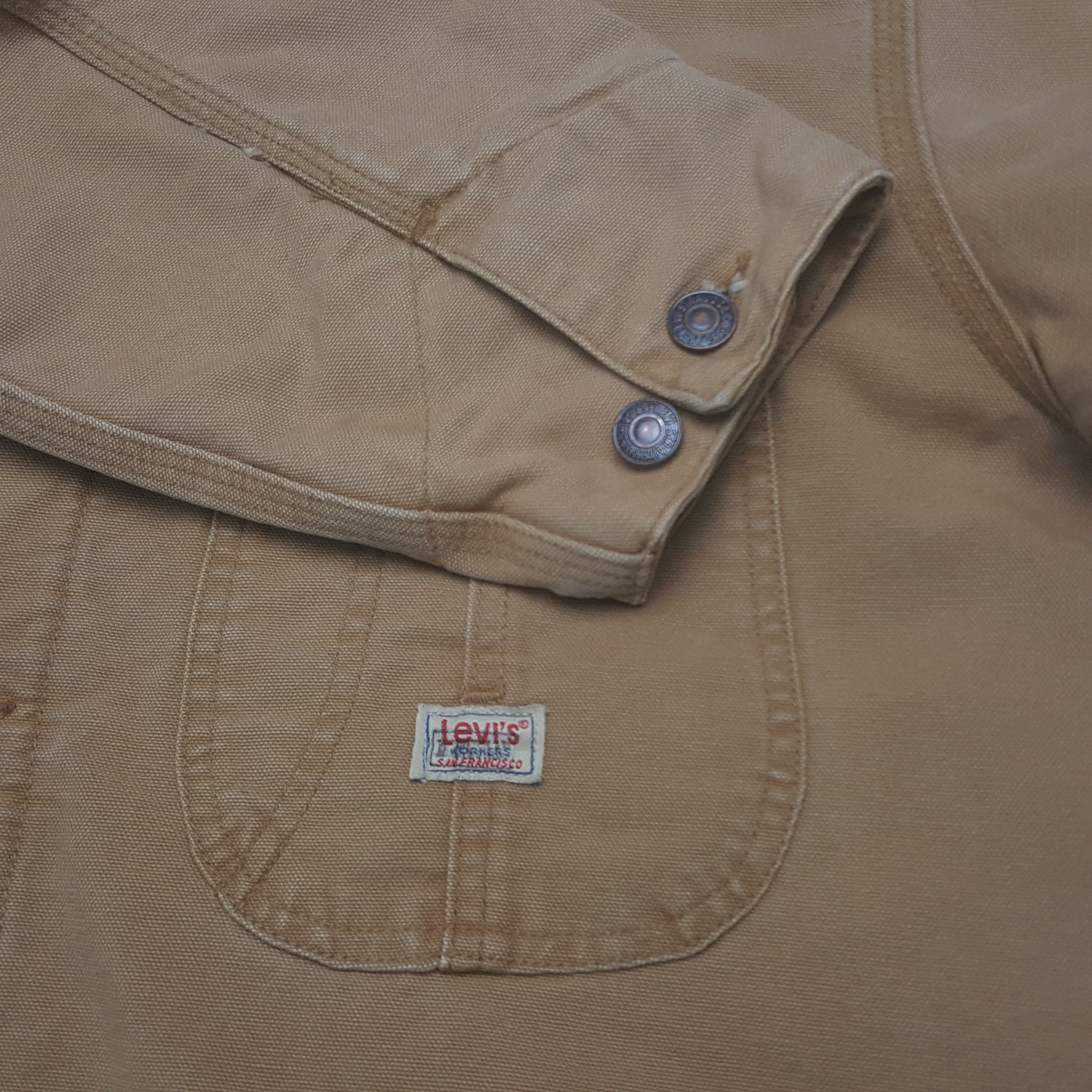 Levi's × Vintage Vintage Levi's American Style Multi Pocket Jacket Size US XL / EU 56 / 4 - 6 Thumbnail