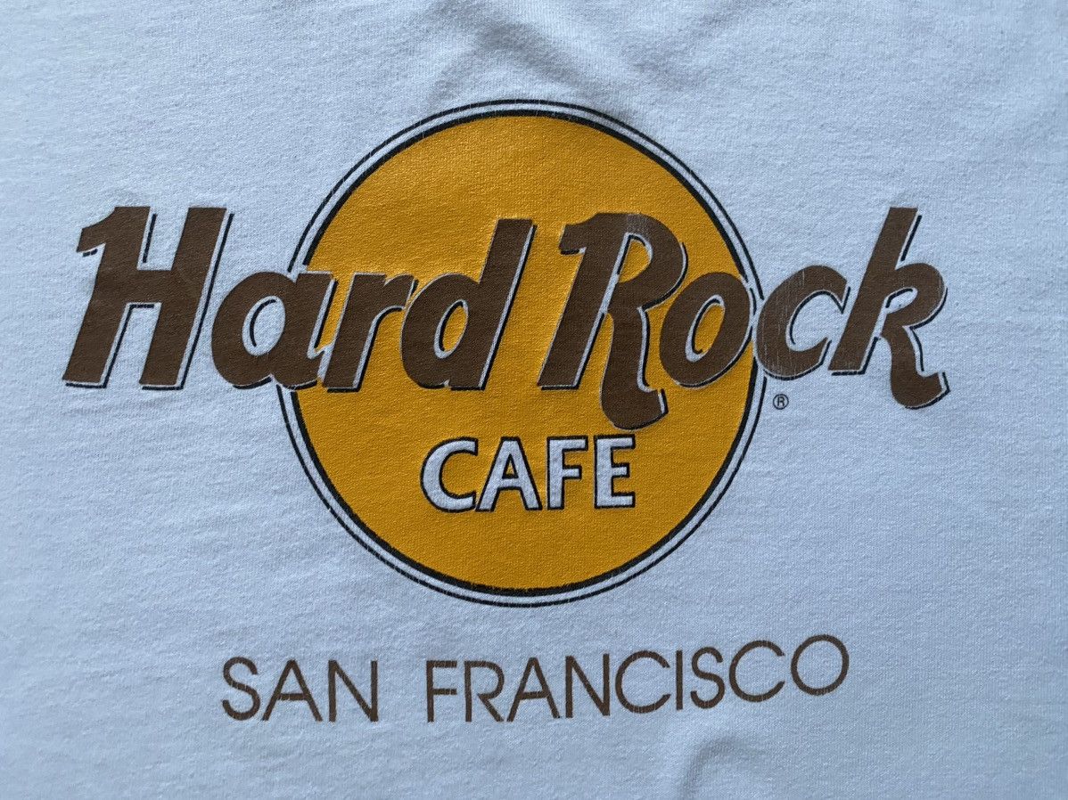 Hard Rock Cafe × Vintage Rare Vintage Hard Rock cafe 80s San Francisco Sz XL Size US XL / EU 56 / 4 - 4 Thumbnail