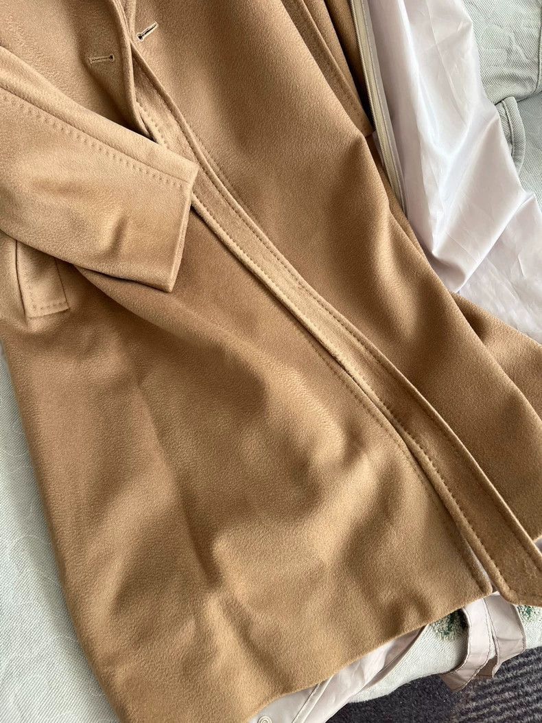 Max Mara maxmara resina camel cashmere coat-2508 Size XXS / US 00 / IT 34 - 3 Thumbnail