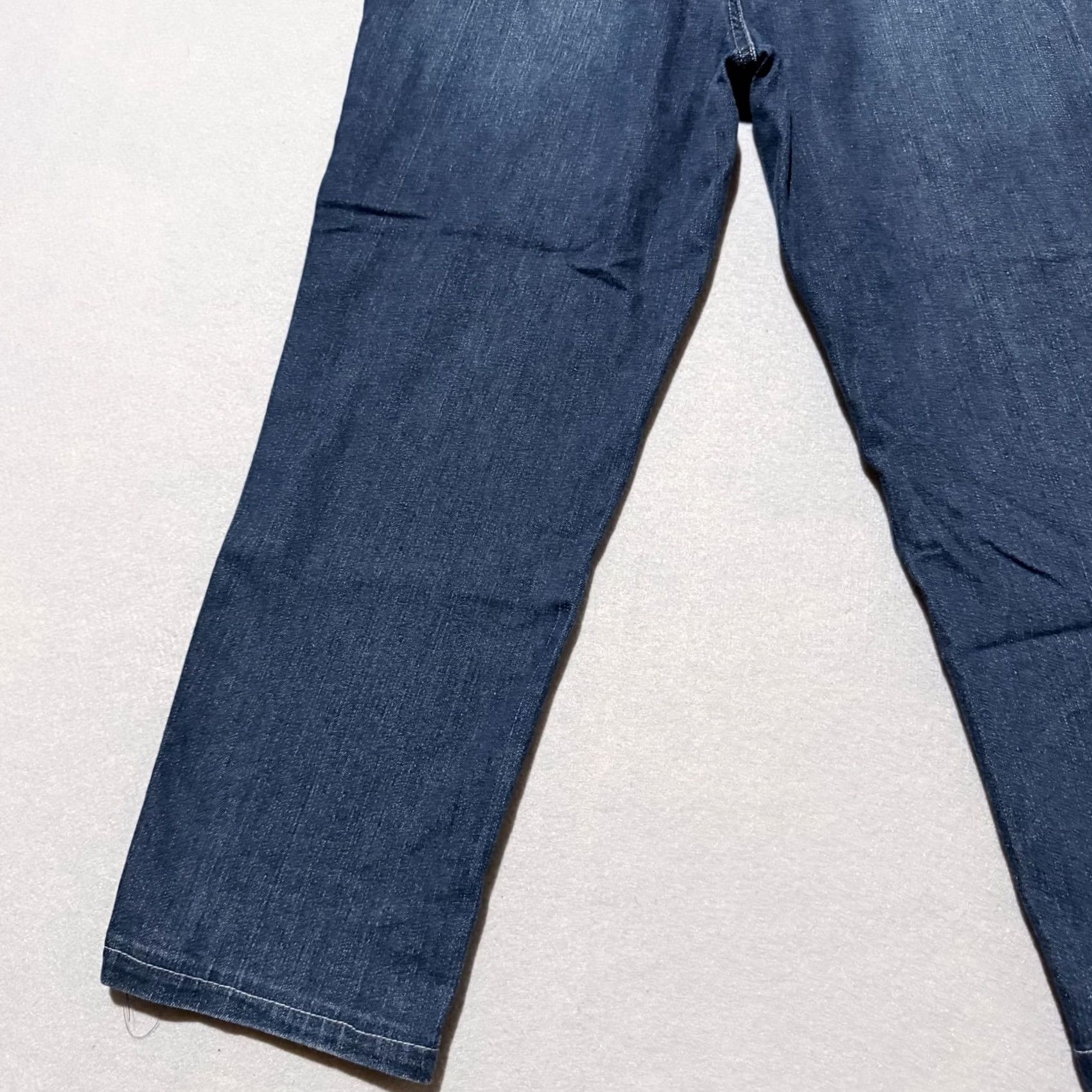 Gloria Vanderbilt Gloria Vanderbilt Amanda Jeans Womens Blue Beaded Pocket High Rise Straight 18 Size 40" / US 18 - 7 Thumbnail