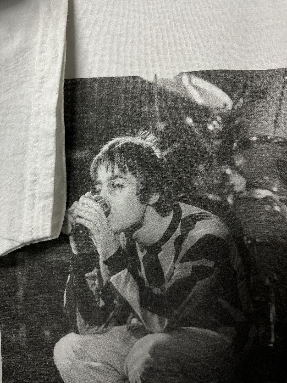 Band Tees Rare Liam Gallagher Oasis X Journal Standard By Kevin Cummin Size US L / EU 52-54 / 3 - 5 Thumbnail