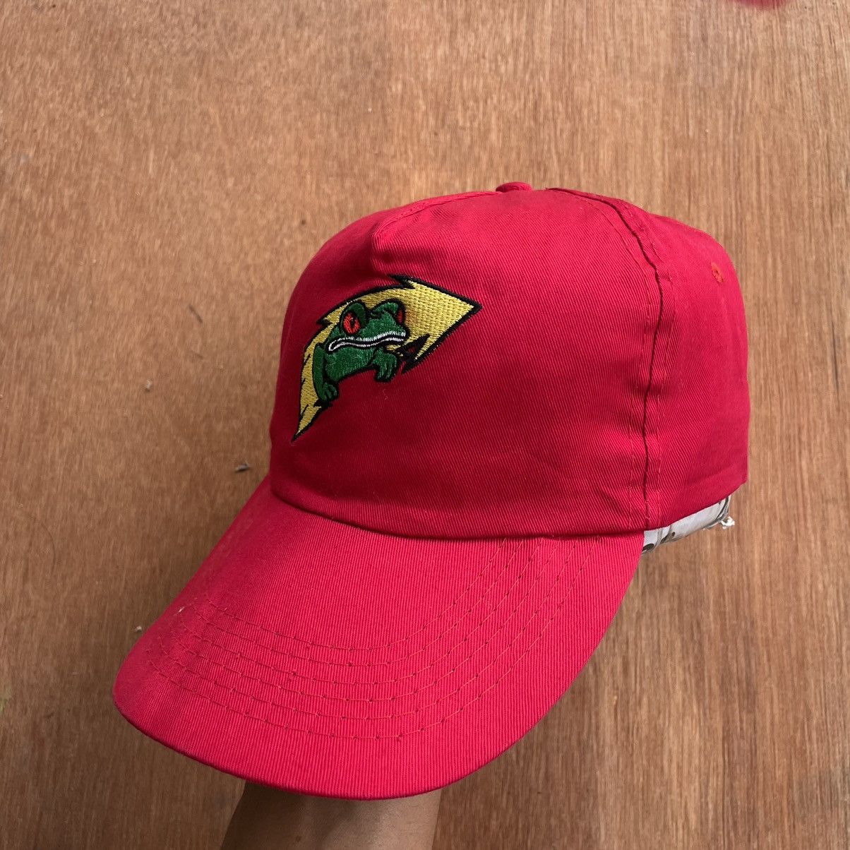 00s Frog red dad hat