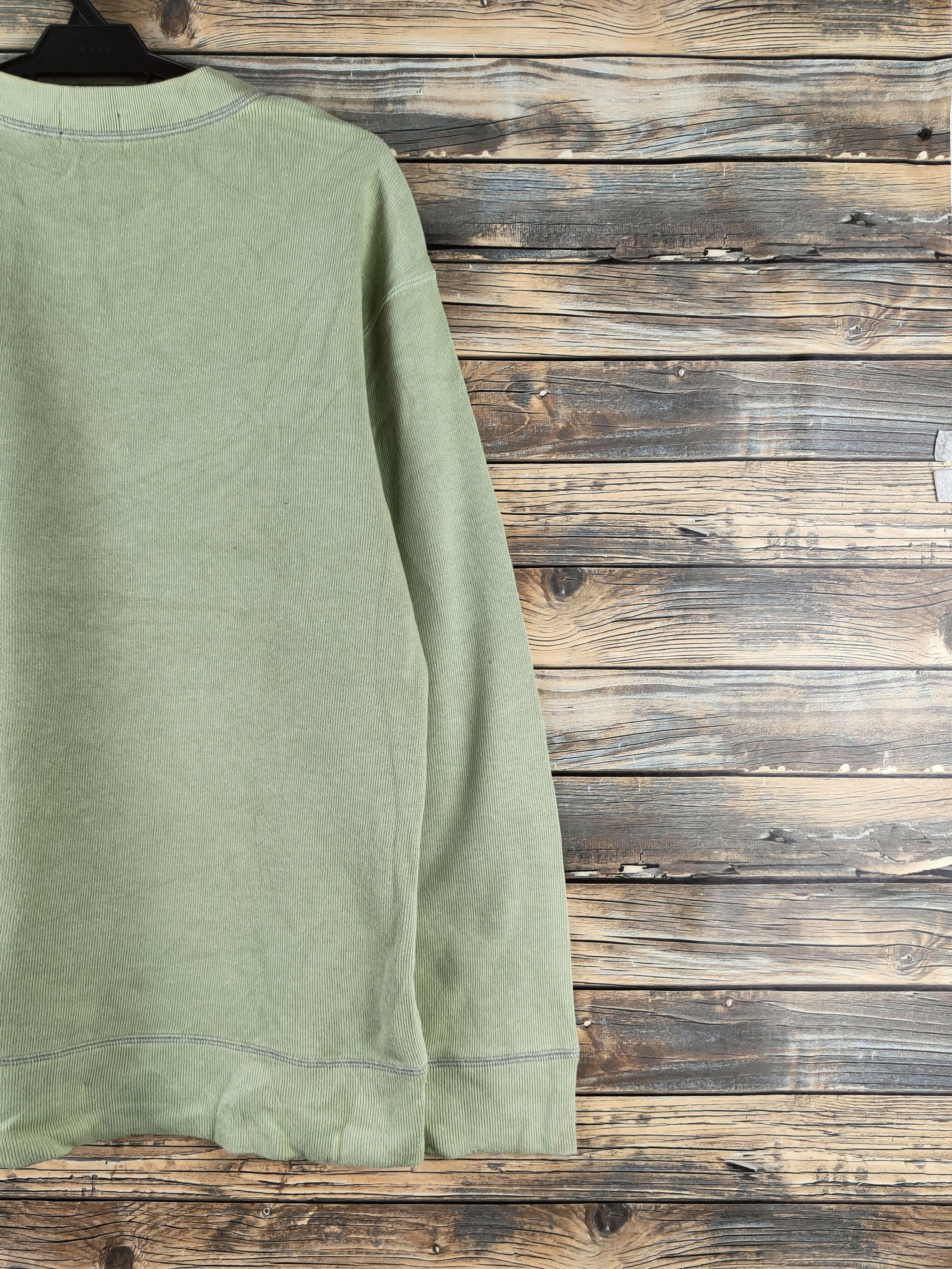 Japanese Brand DL Posh Boy Light Green Knitwear Sweatshirts #46-211 Size US L / EU 52-54 / 3 - 11 Thumbnail