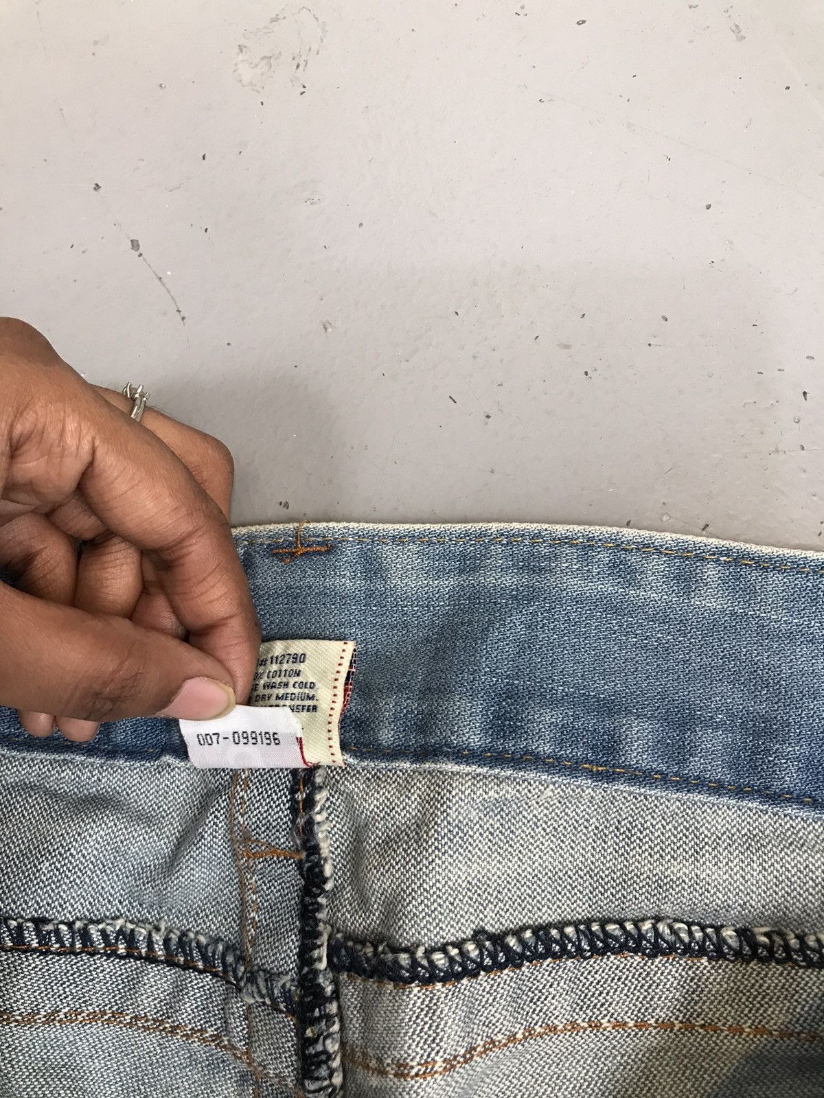 True Religion × Vintage Vintage true religion Joey super T denim jort Size US 36 / EU 52 - 6 Thumbnail