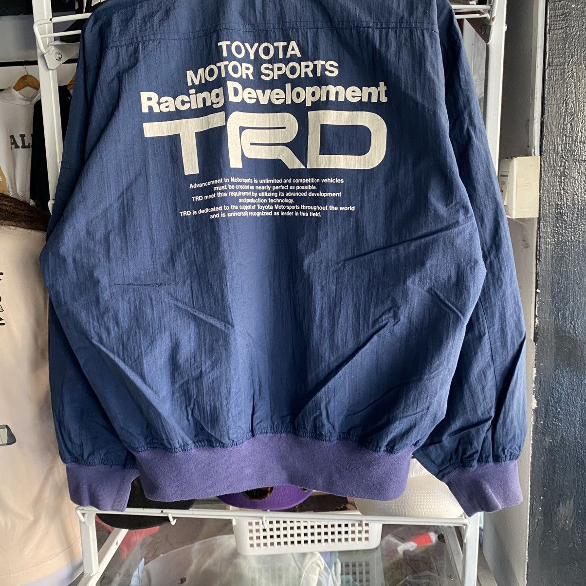 Vintage Rare Vintage TRD Toyota Racing Development JDM Bomber Jacket Size US L / EU 52-54 / 3 - 4 Thumbnail
