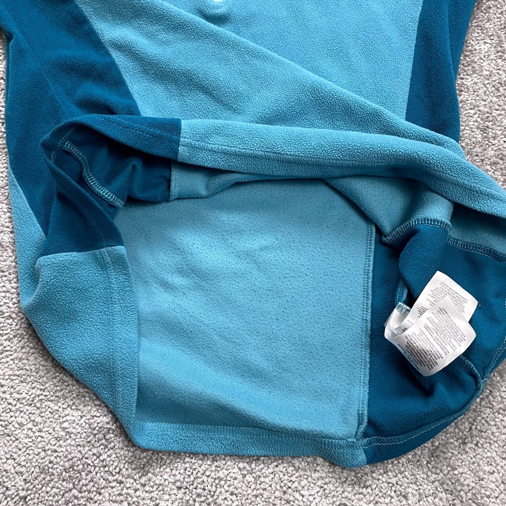 Vintage Columbia Jacket Small Blue 1/4 Zip High Neck Fleece Pullover Outdoor Womens Size S / US 4 / IT 40 - 5 Thumbnail