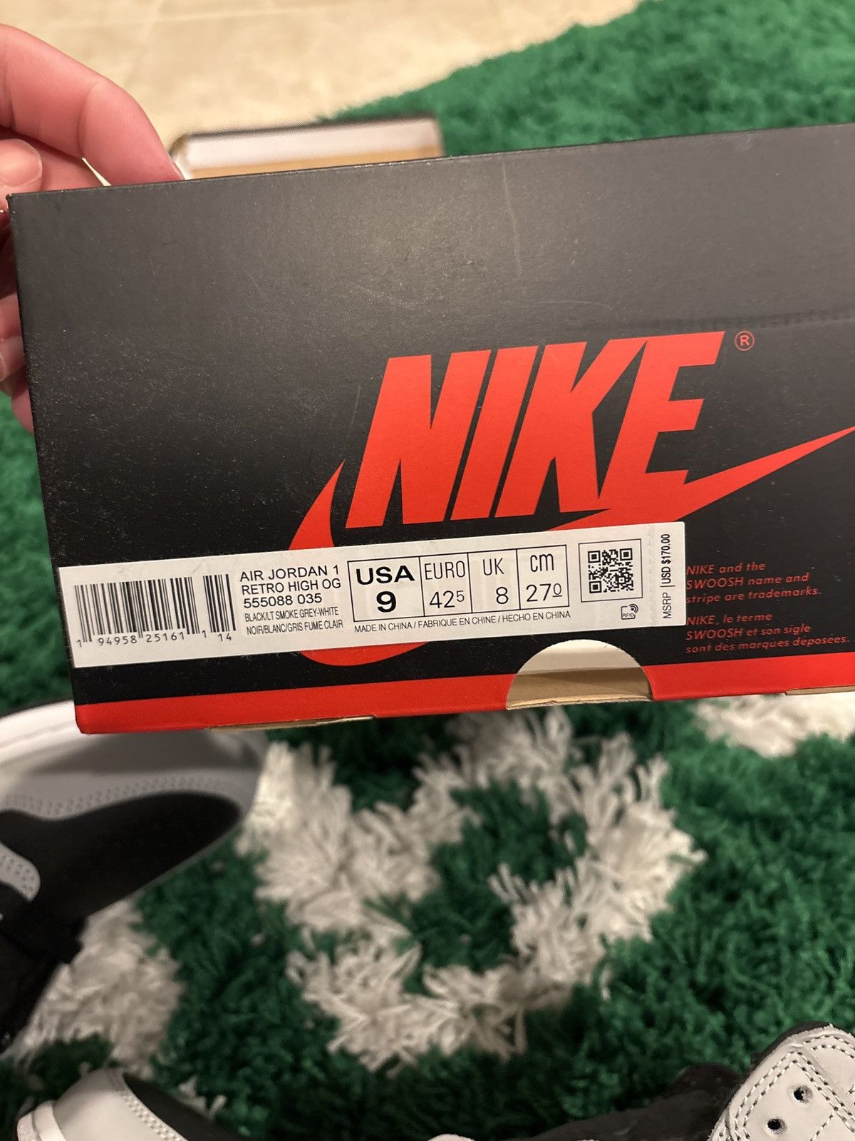 Jordan Brand × Nike Jordan 1 Retro High Shadow 2.0 Size US 9 / EU 42 - 3 Thumbnail