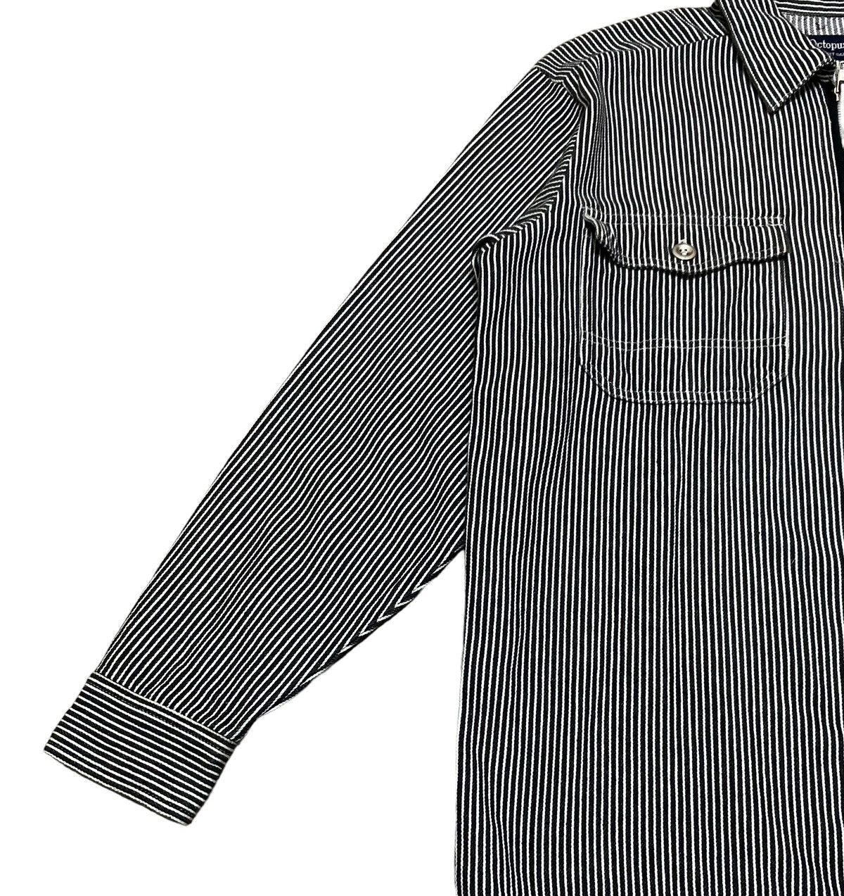 Japanese Brand × Octopus × Vintage Very Rare Vintage Octopus Army Pullover Hickory Shirt 1990s Size US M / EU 48-50 / 2 - 5 Thumbnail