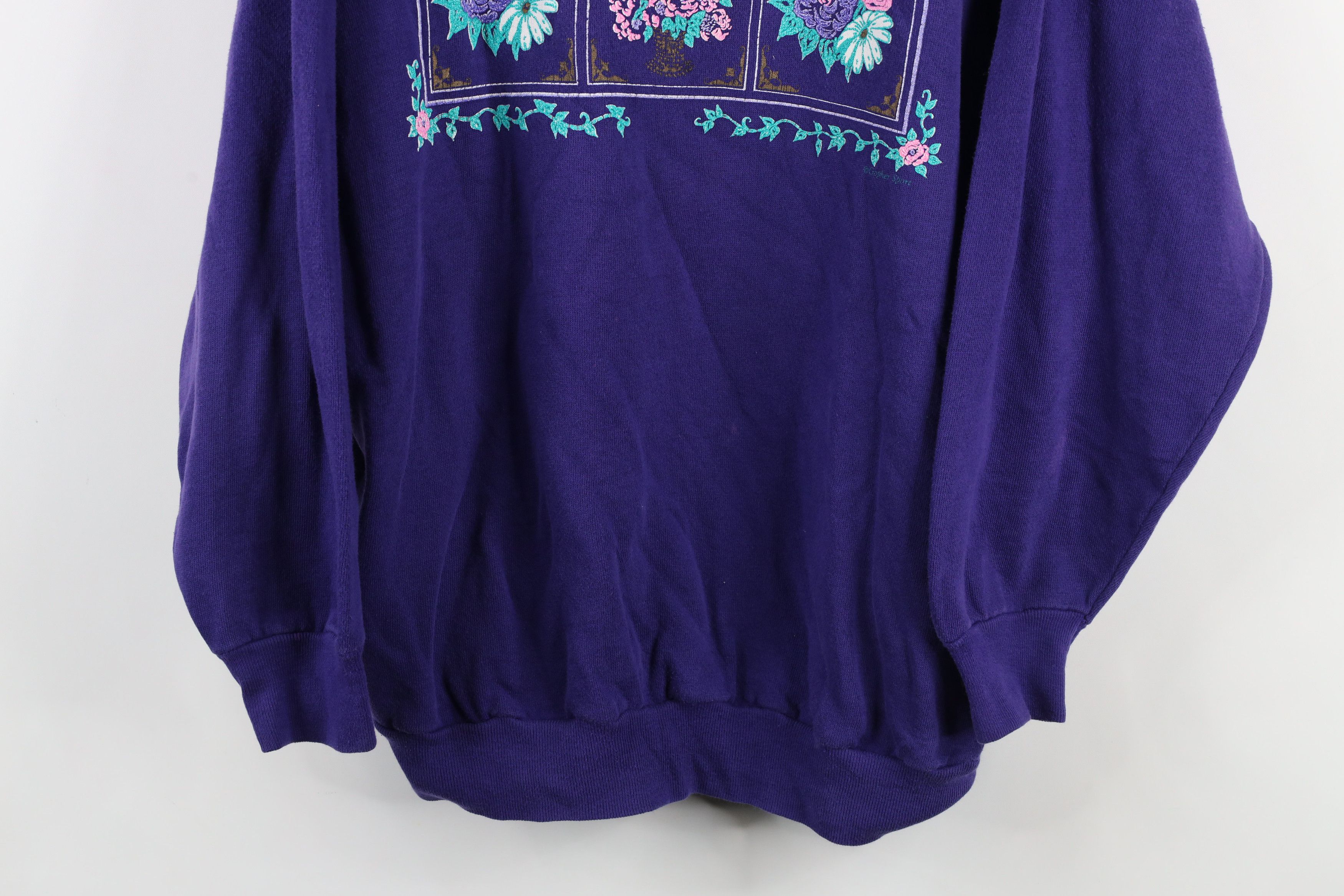 Vintage Vintage 90s Streetwear Farmhouse Collared Sweatshirt USA Size XXL / US 16-18 / IT 52-54 - 3 Thumbnail
