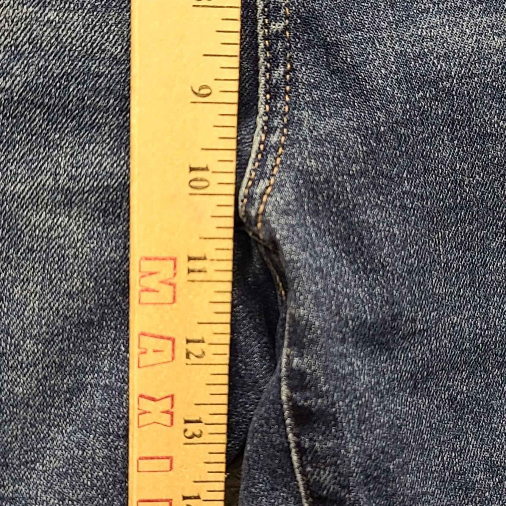 Vintage Judy Blue Shorts Womens L Cut Off Regular High Rise Distressed Stretch Denim 5-Pocket Blue Solid 90s Theme Style Casual Mens Womens Girls Size 36" / US 14 / IT 50 - 5 Thumbnail
