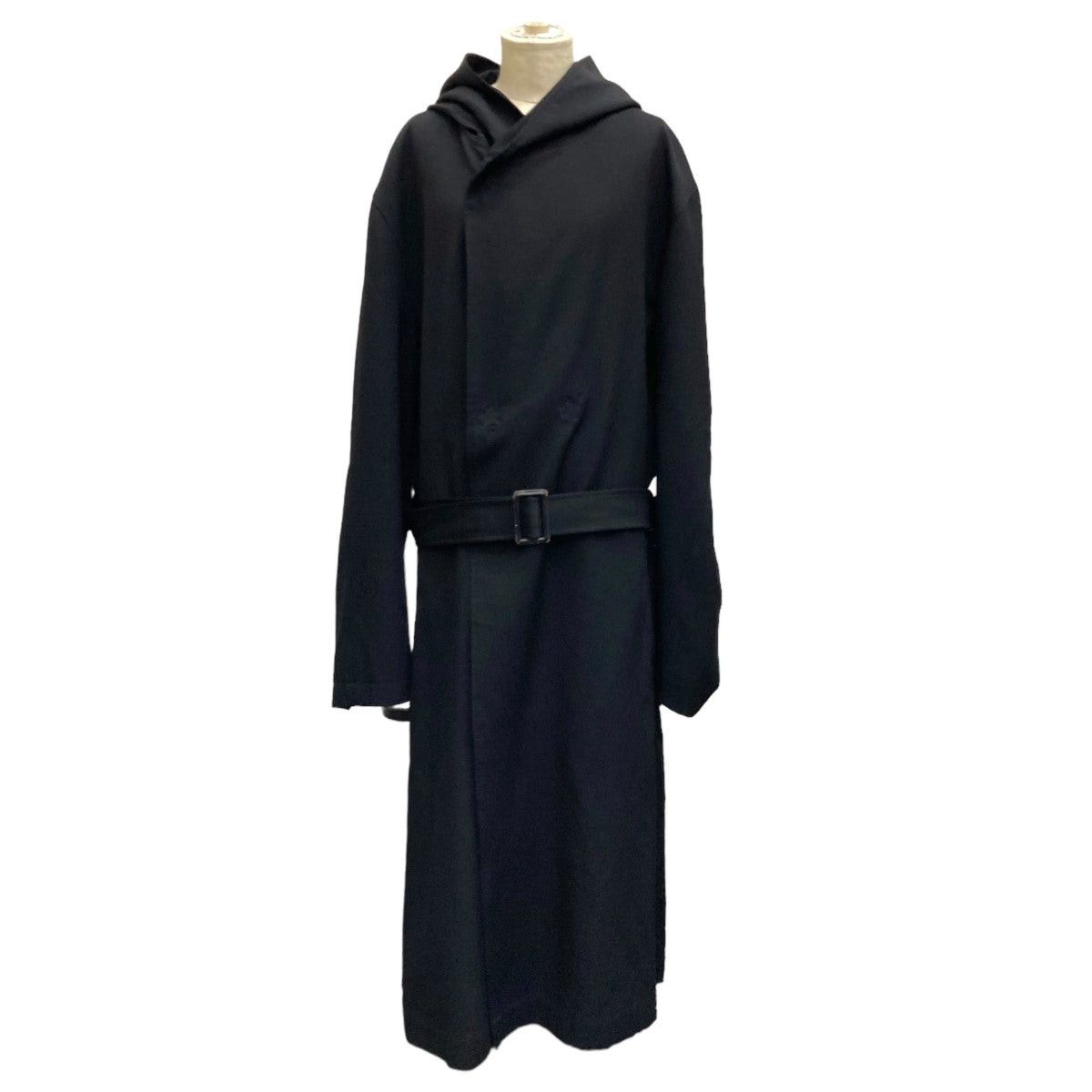 Yohji Yamamoto YYPH 18AW Wool Gabazine Hooded Court HV-C98-148 Size US L / EU 52-54 / 3 - 1 Thumbnail