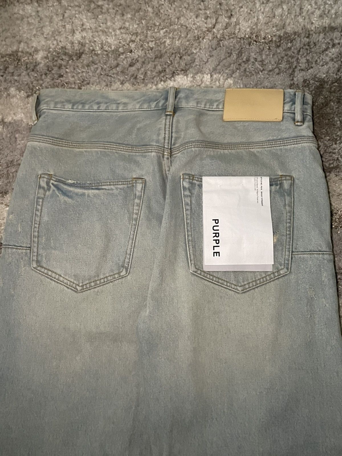 Purple Brand Baggy Purple Jeans Size US 33 - 4 Thumbnail